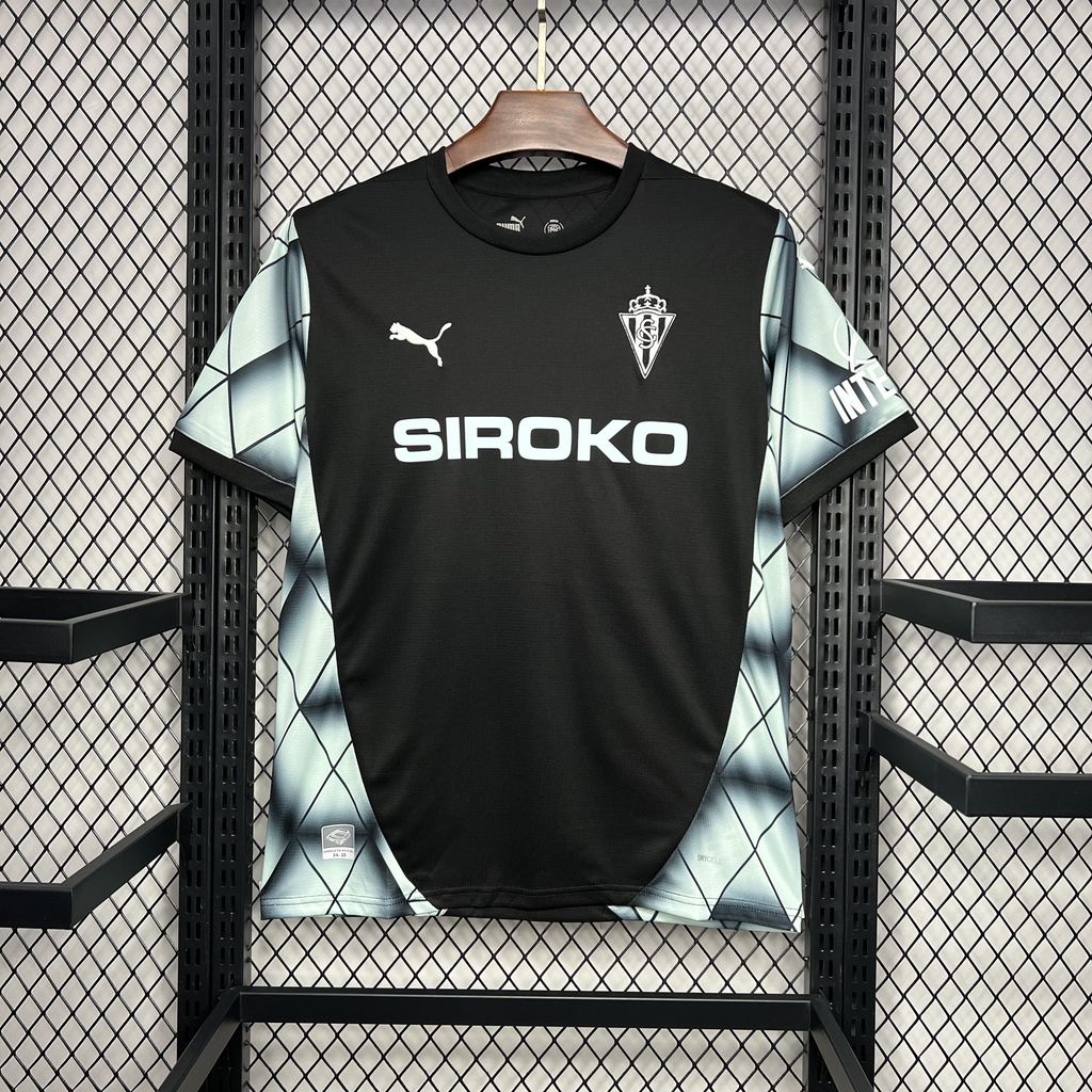 SIUjerseys-Sporting de Gijon 24-25 Away Jersey - Fans Version