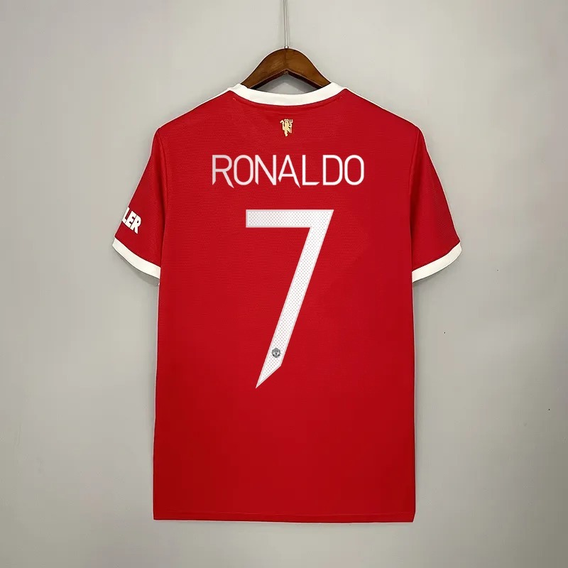 ManixJersey.com | Retro Manchester United 21-22 Home Jersey -Customize Name, Number and Patch | Worldwide Shipping