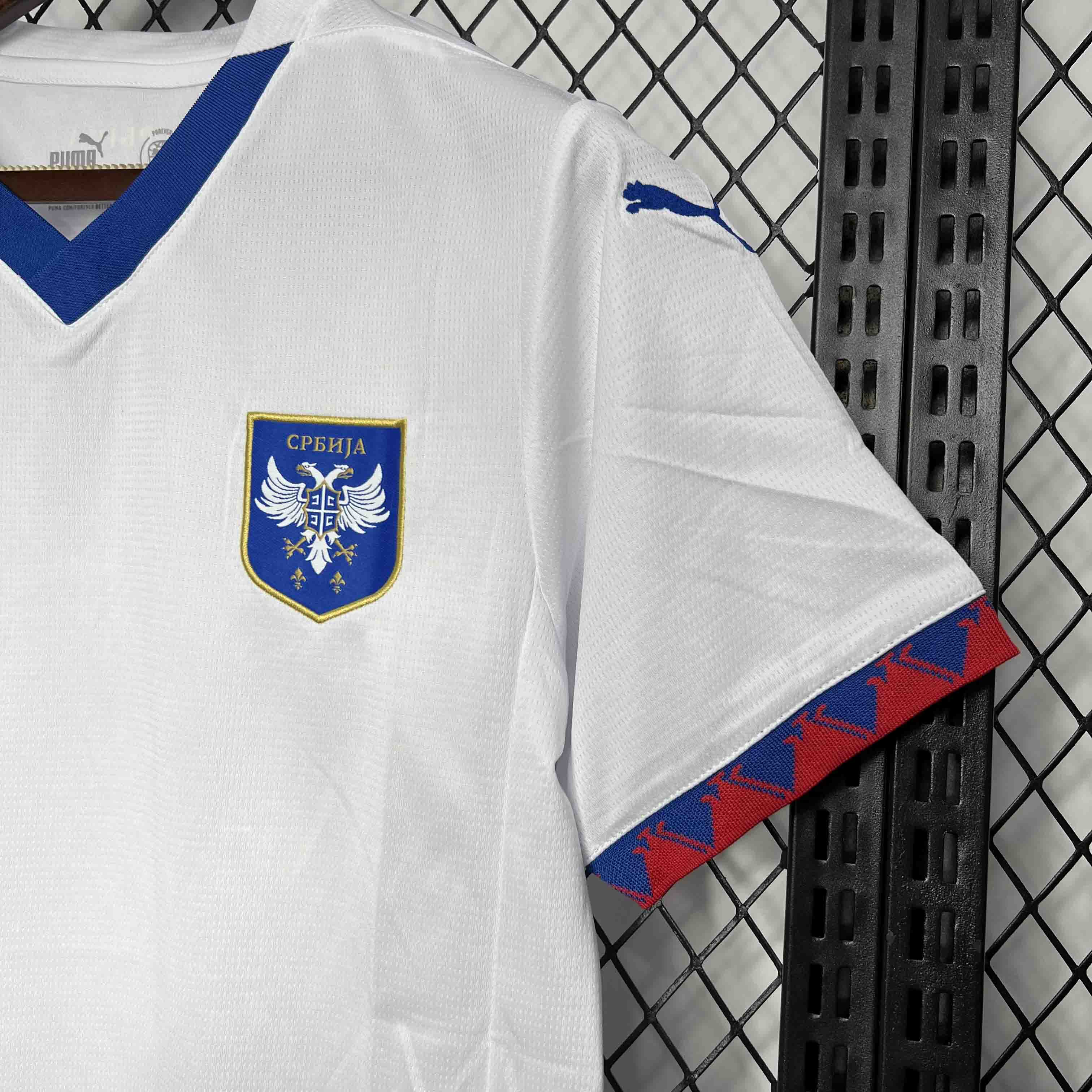 SIUjerseys-Serbia 2024 Away Jersey - Fans Version