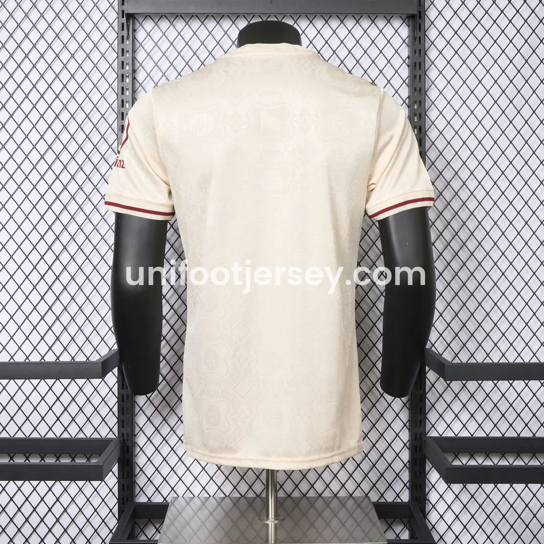 Bayern Munich 2025 Apricot 125th Anniversary Jersey - Player Version:football jersey mysite: unitedjerseyfootball 邓江浪:football