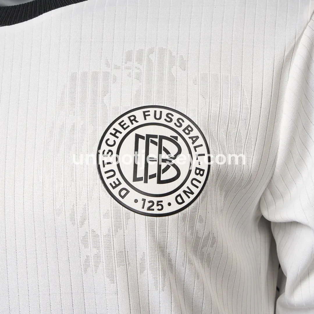 Germany 2025 125-Year Anniversary Commemorative Edition Long Sleeve Jersey - Player Version:football jersey mysite: unitedjerseyfootball 邓江浪:football