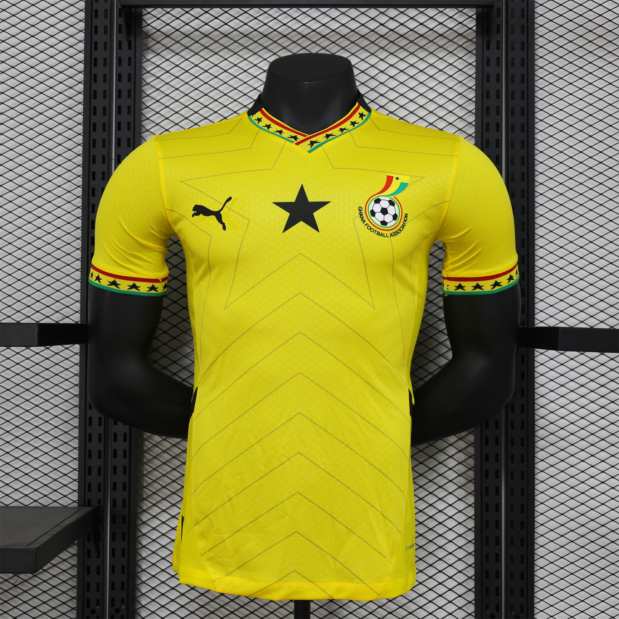 ManixJersey.com | Ghana 2024-25 Away Jersey - Player Version -Customize Name, Number and Patch | Worldwide Shipping