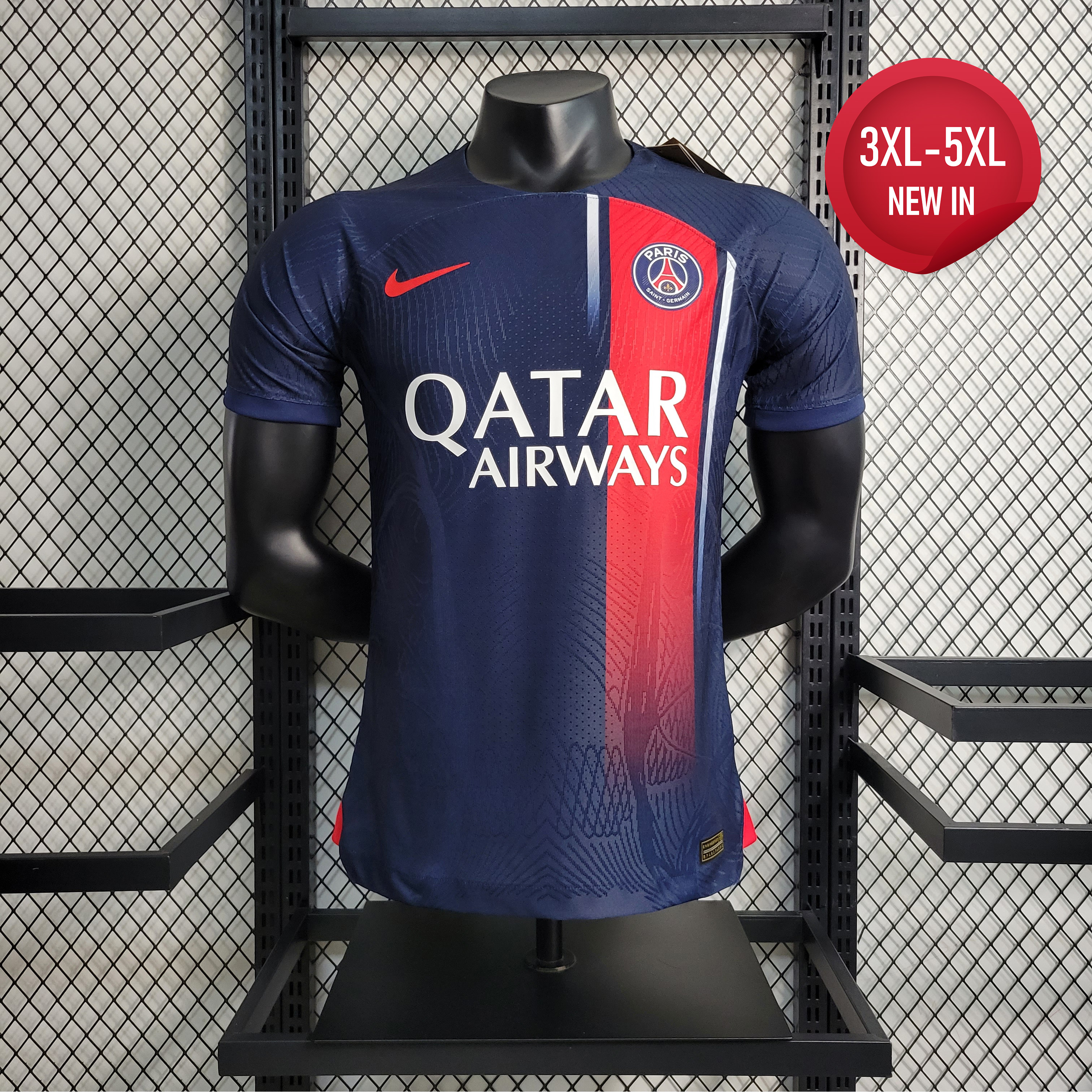 Higojerseys-Paris Saint-Germain PSG 23-24 Home Stadium Jersey - Player Version
