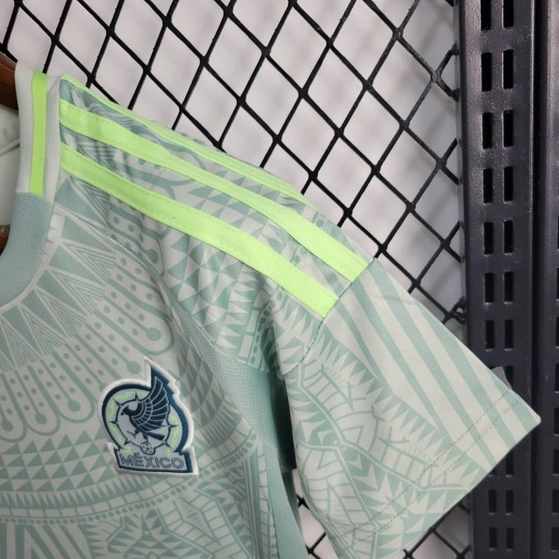 SIUjerseys-Mexico 2024 Away Stadium Kids Kit