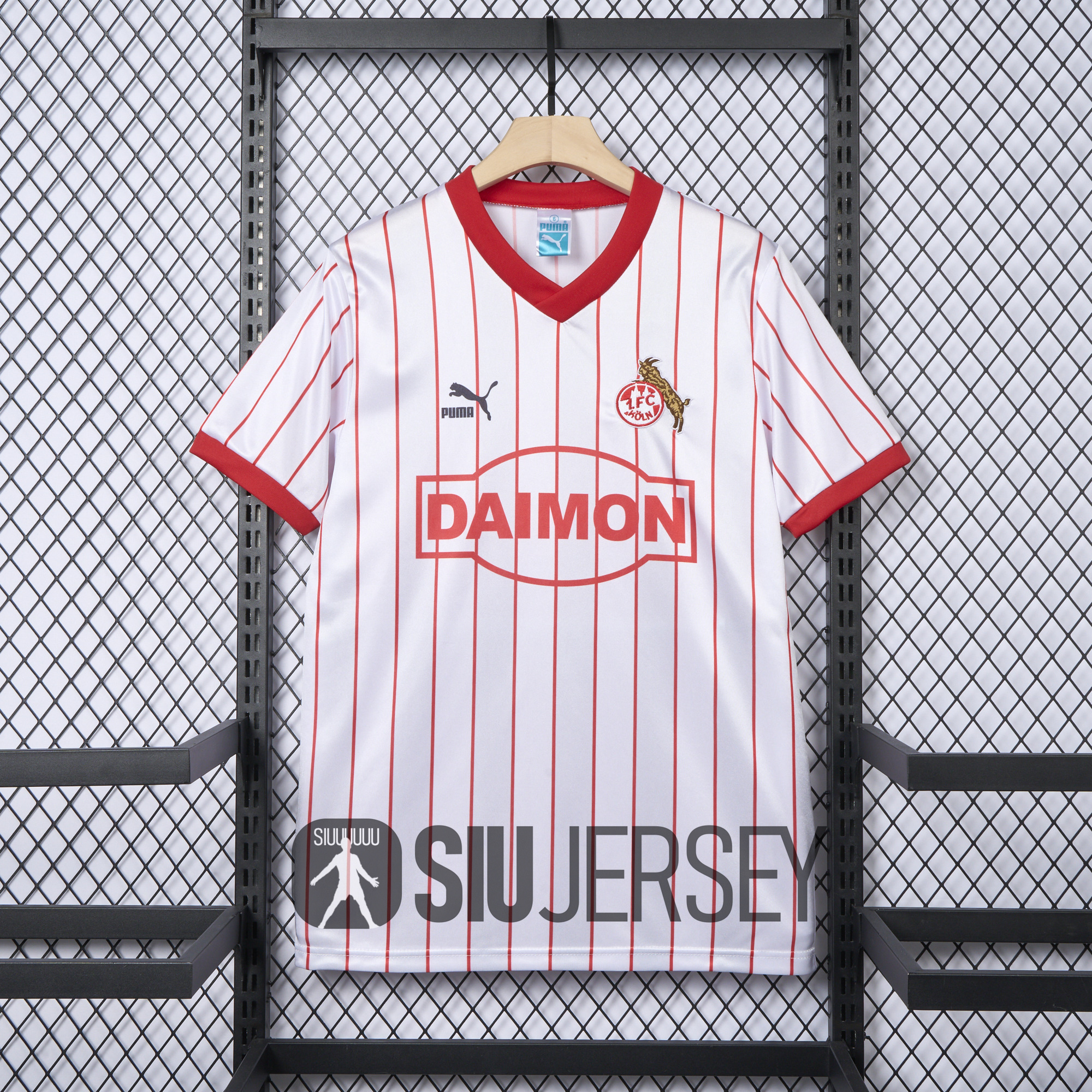 SIUjerseys-Retro 1. FC Köln 1985-86 Home Jersey