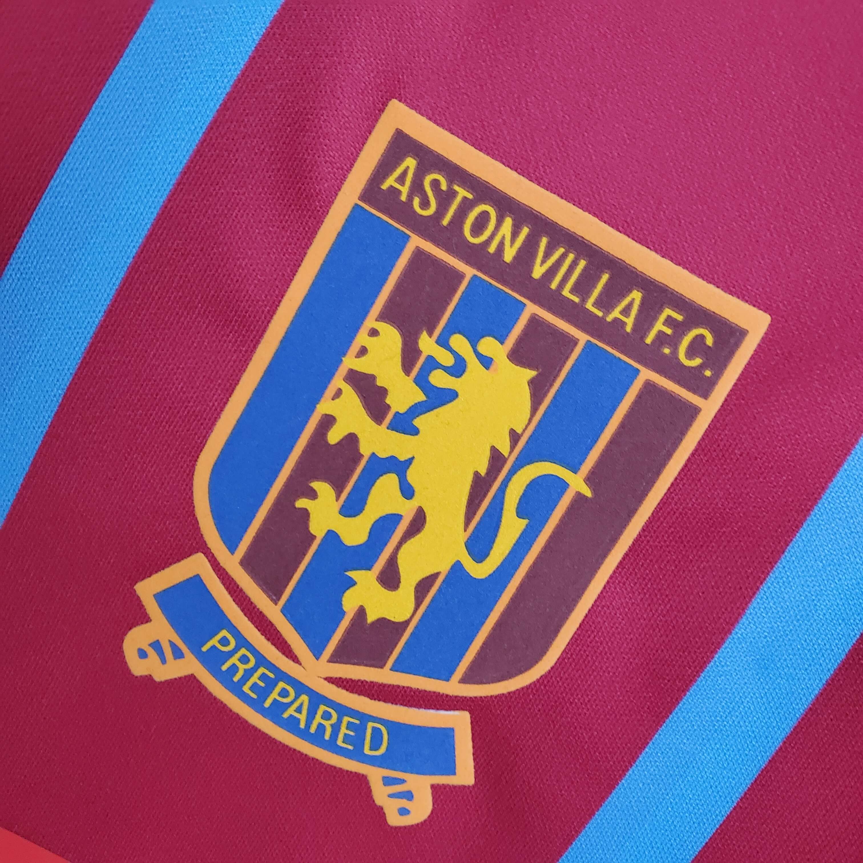 JerseysGala.com | Retro Aston Villa 1993-95 Home Stadium Jersey -Customize Name, Number and Patch | Worldwide Shipping
