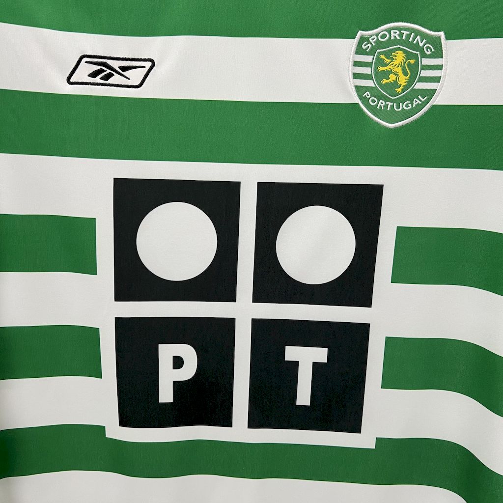 SIUjerseys-Retro Sporting CP 03-04 Home Stadium Jersey