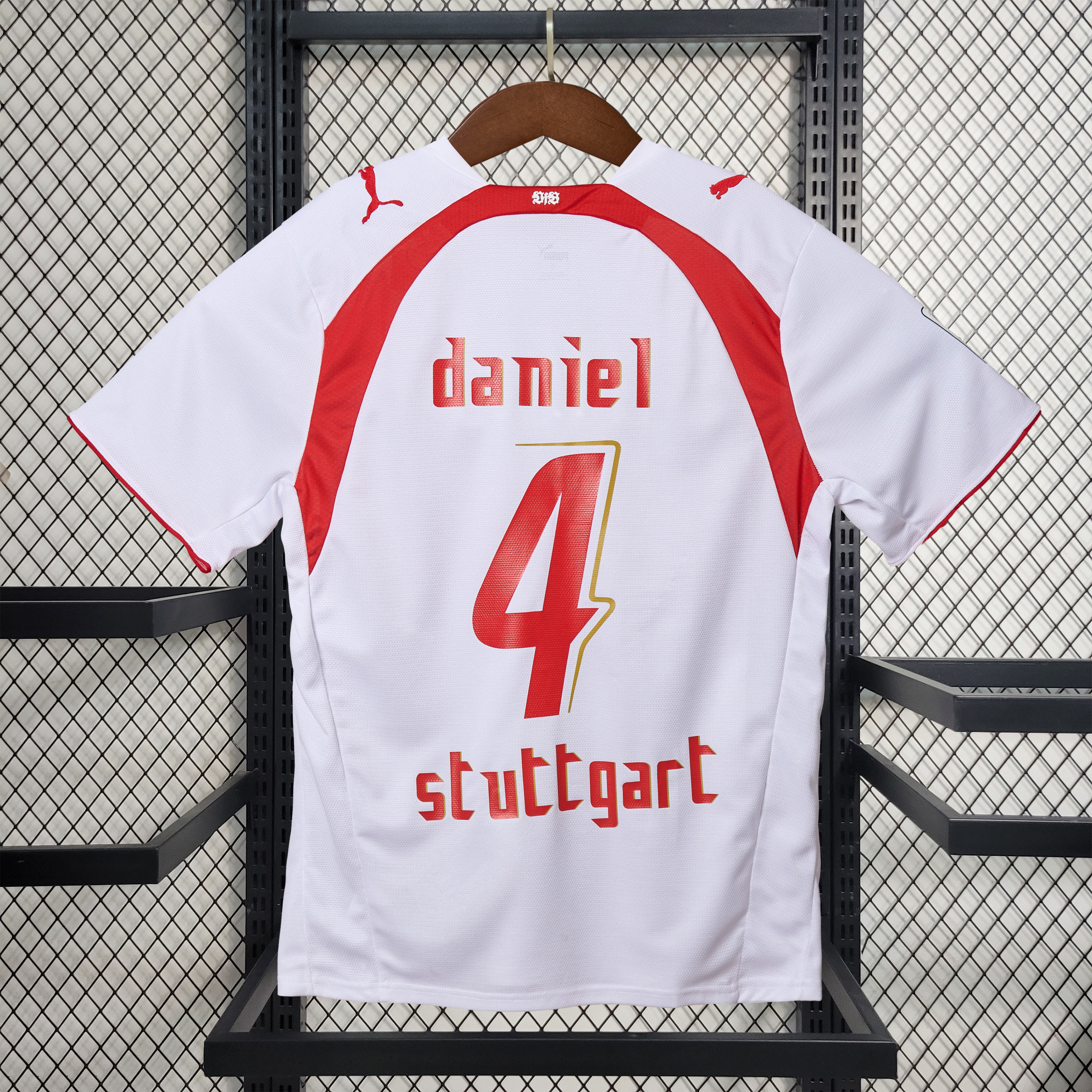 GlobeJersey-Retro Stuttgart 06-07 Home Stadium Jersey