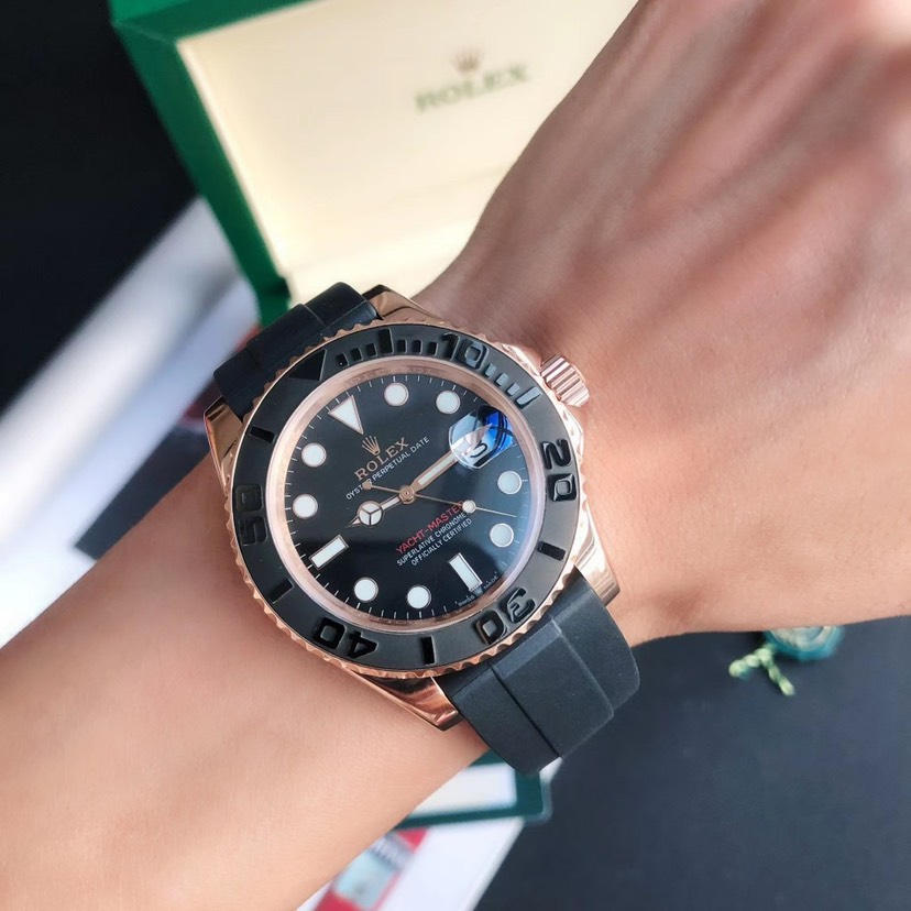 brand Rolex-yacht-master-116655-Oysterflex bracelet 40mm luxury watch for sale – NeveReL