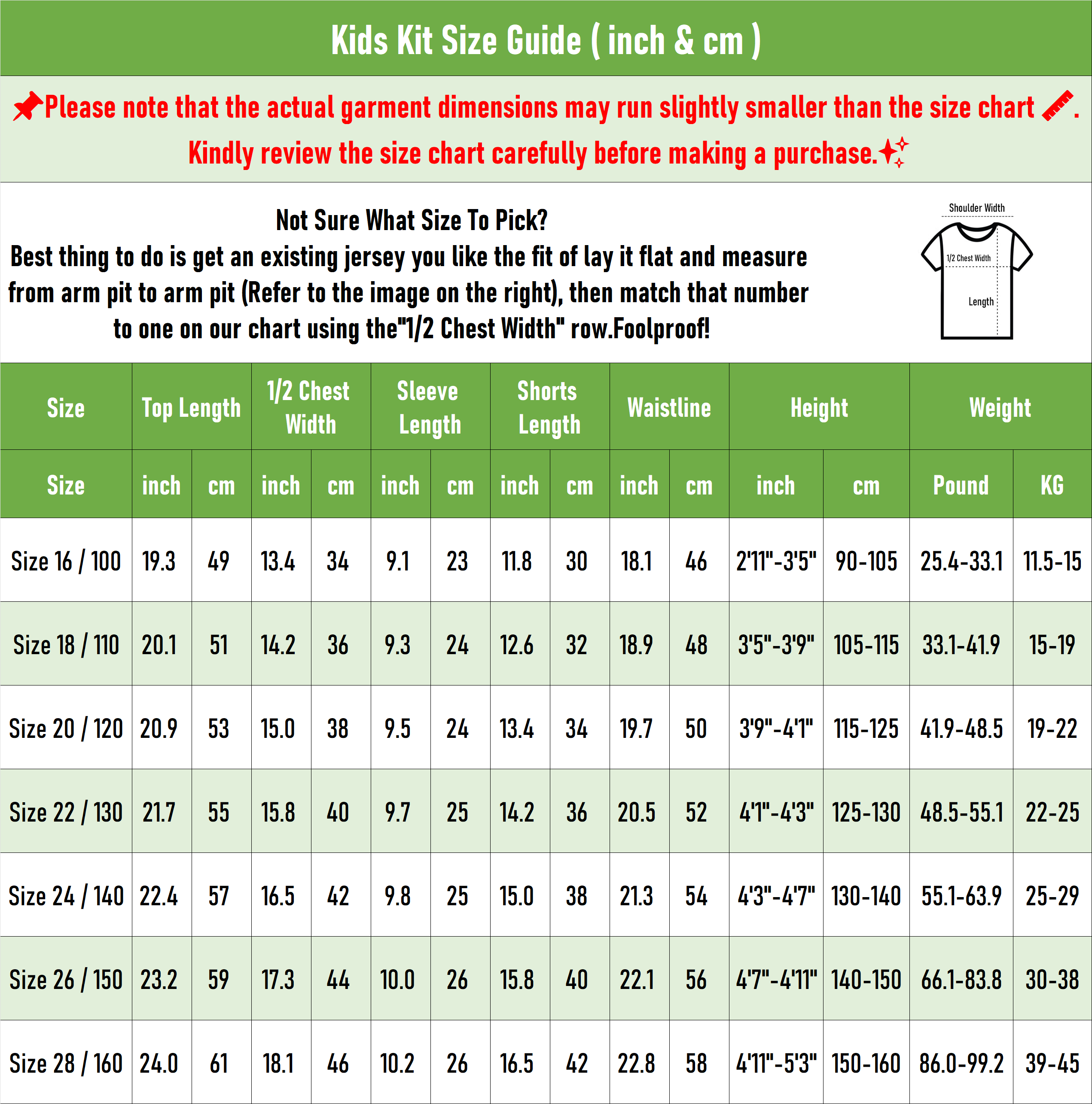 ManixJersey.com | Aston Villa 24-25 Fruit Green Goalkeeper Kids Kit -Customize Name, Number and Patch | Worldwide Shipping