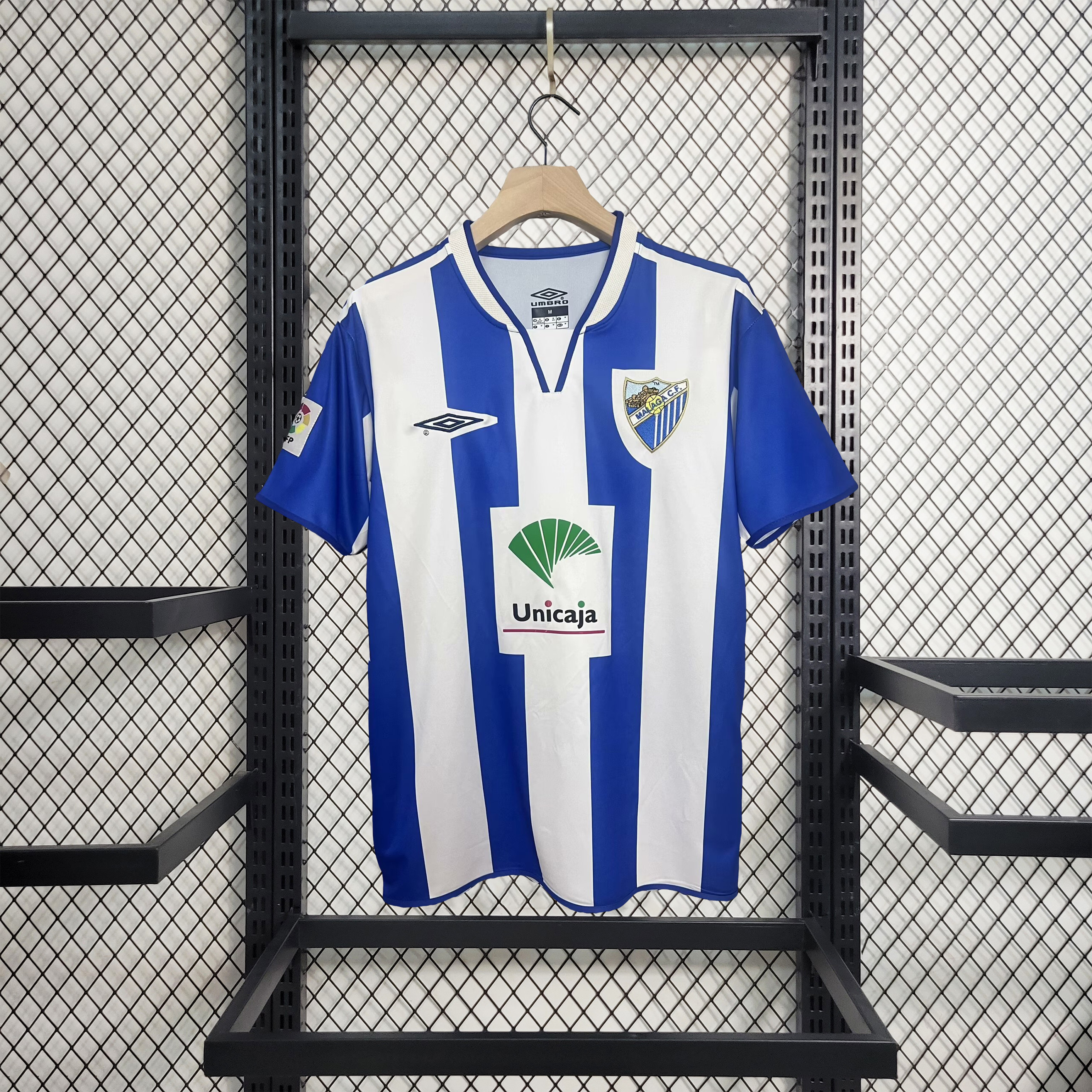 ManixJersey.com | Retro Málaga 2005-06 Home Jersey -Customize Name, Number and Patch | Worldwide Shipping