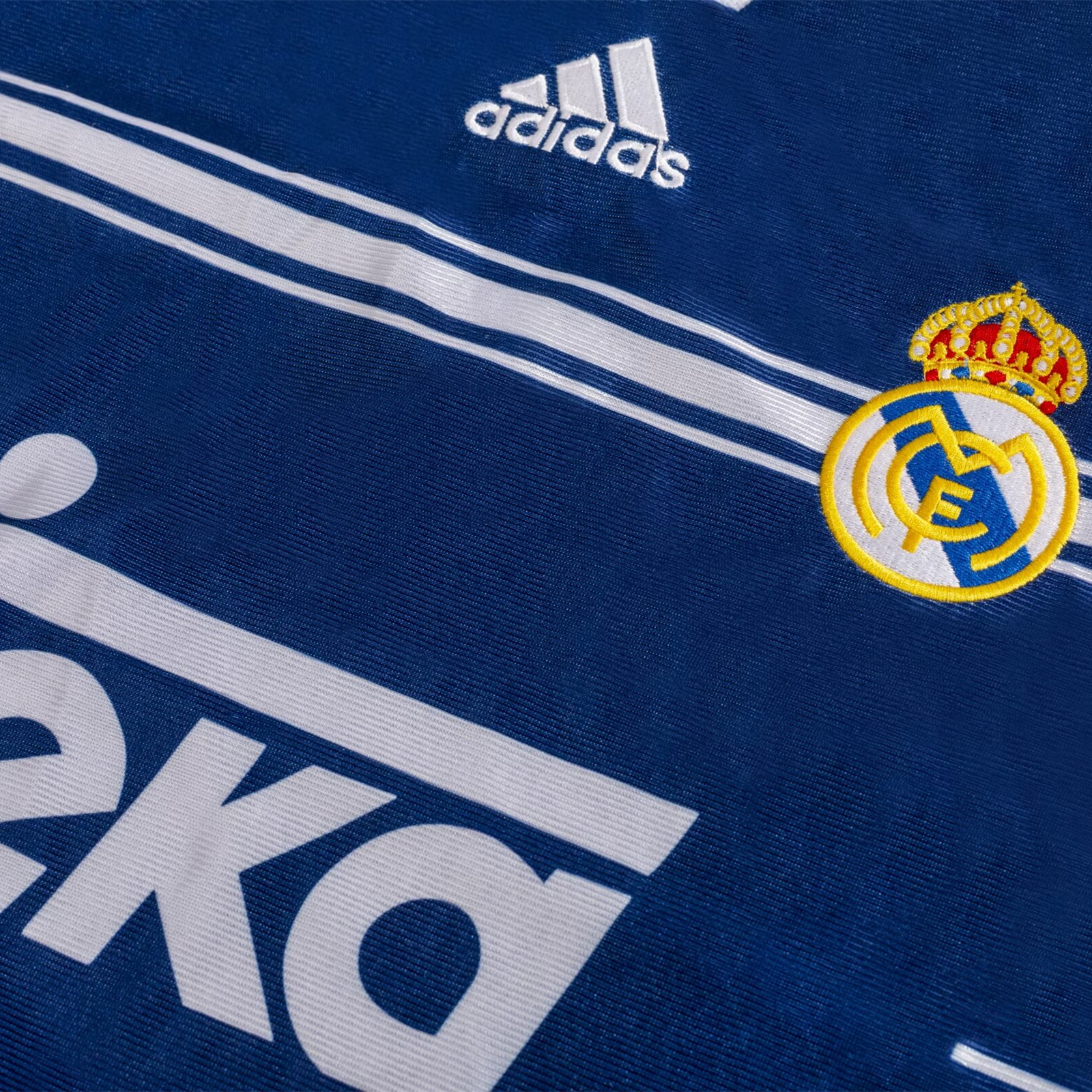 JerseysGala.com | Retro Real Madrid 1998-99 Away Jersey -Customize Name, Number and Patch | Worldwide Shipping
