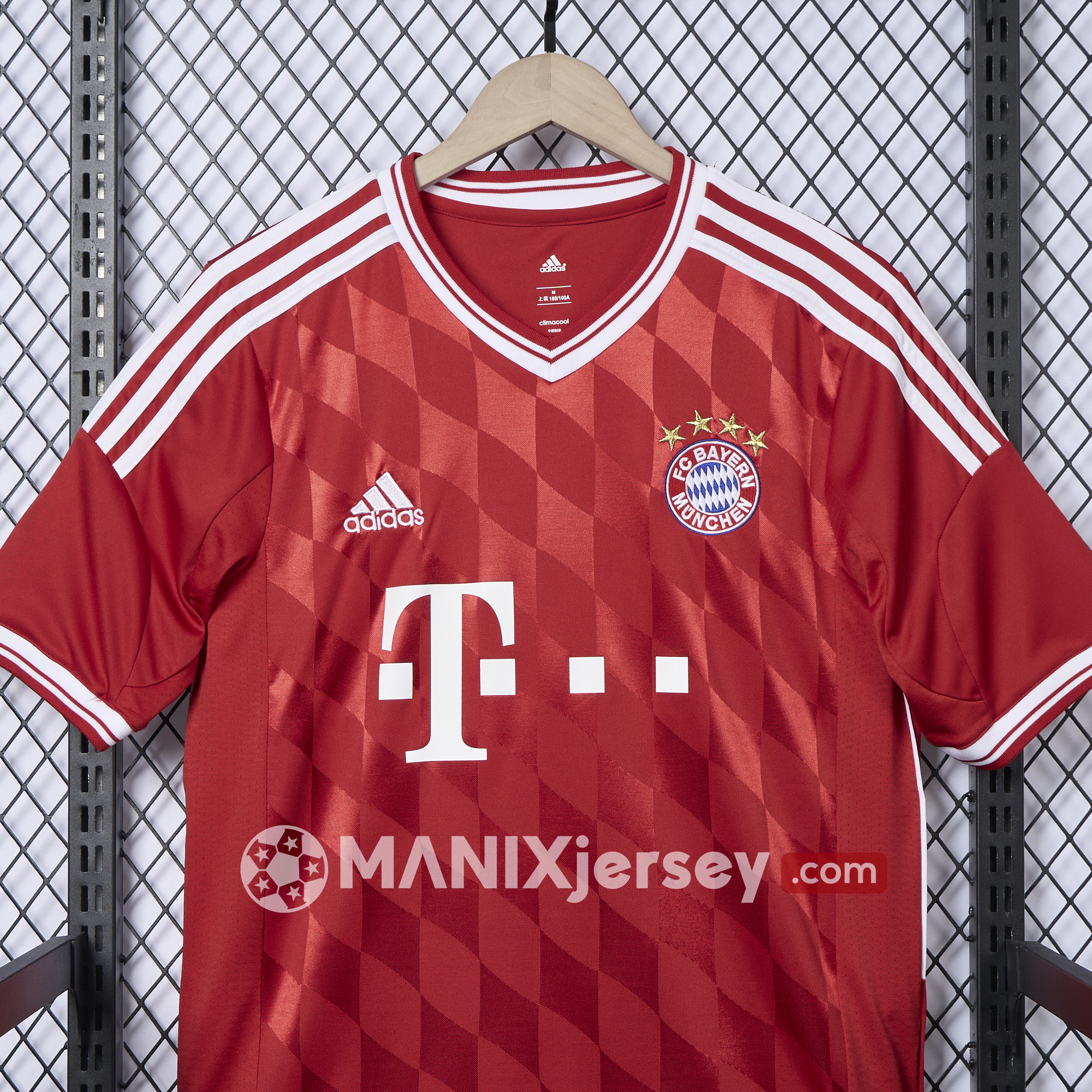 ManixJersey.com | Retro Bayern Munich 13-14 Home Jersey -Customize Name, Number and Patch | Worldwide Shipping