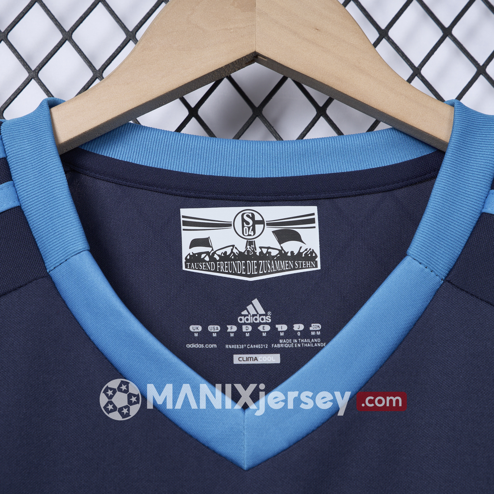 ManixJersey.com | Retro Schalke 04 2010-11 Away Jersey -Customize Name, Number and Patch | Worldwide Shipping