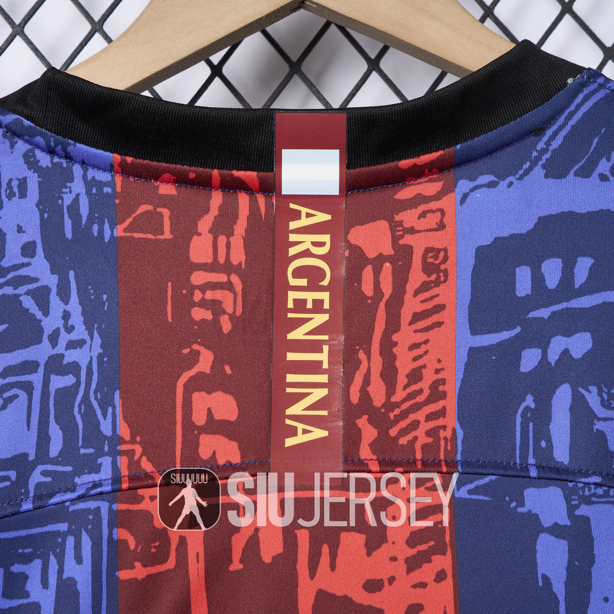 SIUjerseys-Barcelona 2024-25 COMMA Messi Jersey - Fans Version