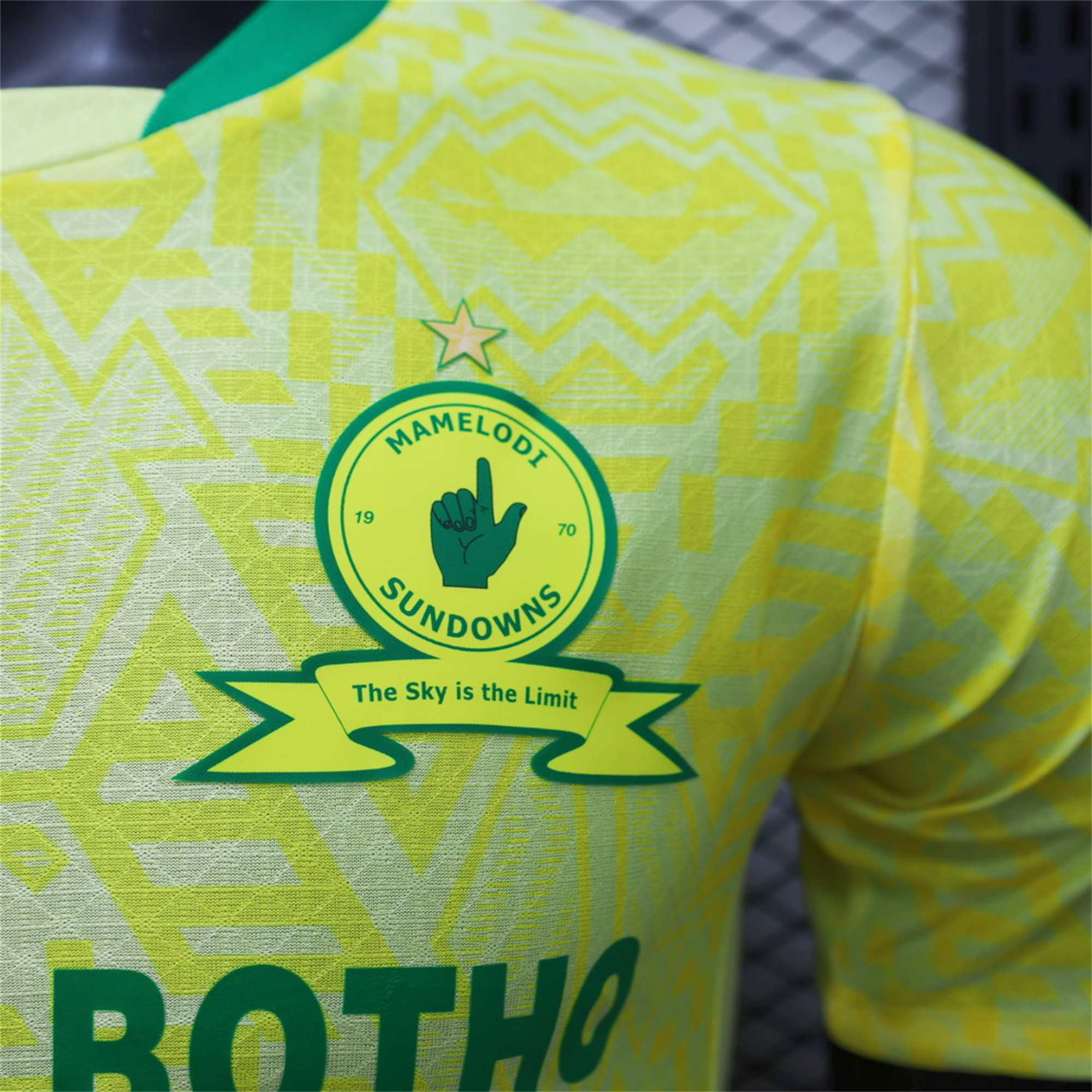 ManixJersey.com | Mamelodi Sundowns 24-25 Home Stadium Jersey - Player Version -Customize Name, Number and Patch | Worldwide Shipping