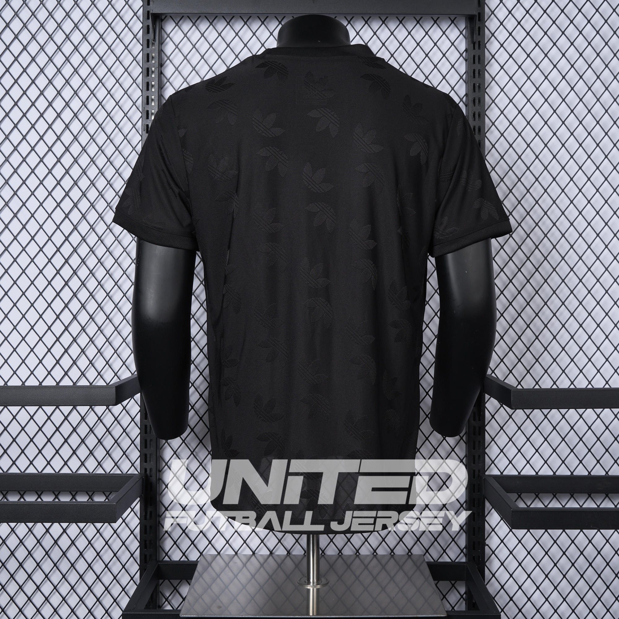 foot-Real Madrid 24-25 Trefoil Black Jersey - Player Version