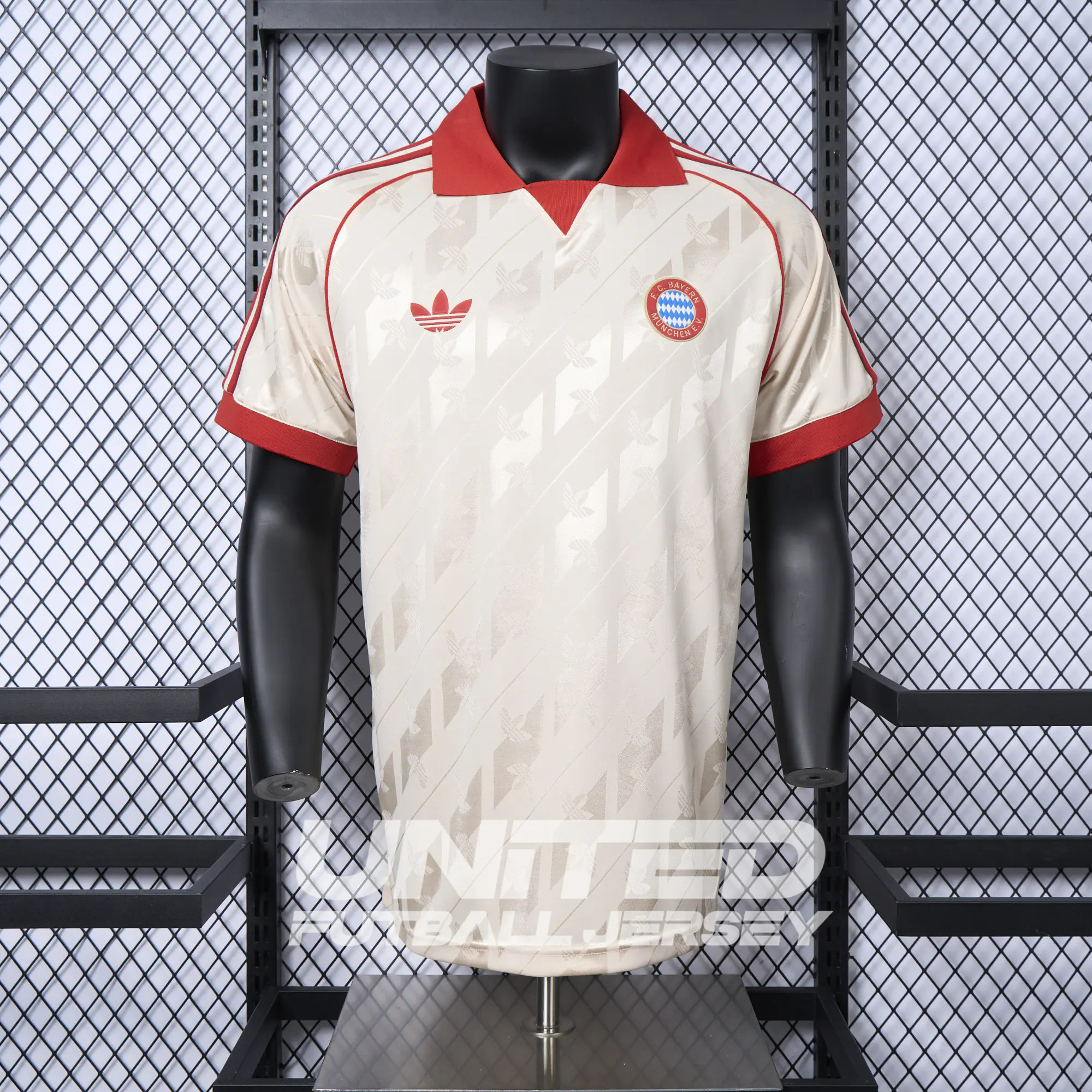 Bayern Munich 24-25 Originals LFSTLR Off White Jersey - Player Version:football jersey mysite: unitedjerseyfootball 邓江浪:football