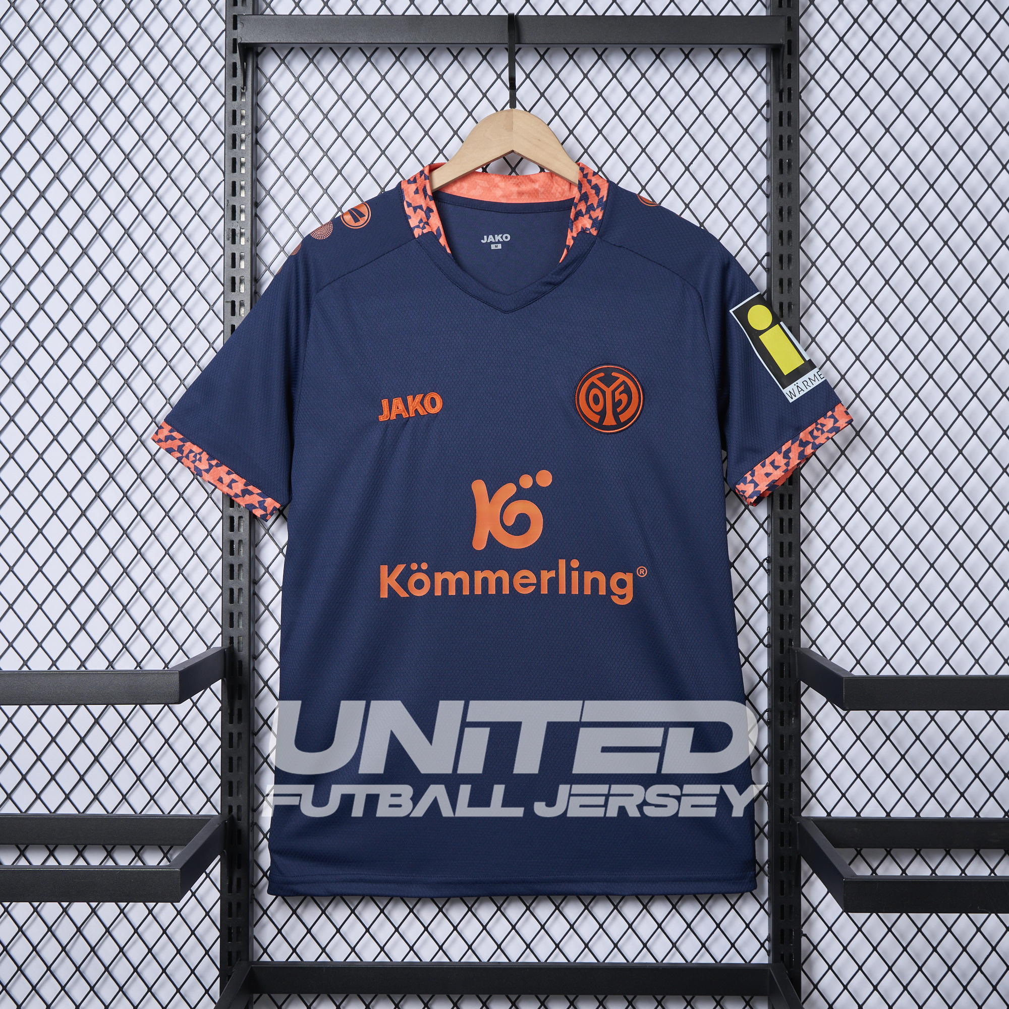 unitedfutballjersey-Mainz 24-25 Away Jersey - Fans Version