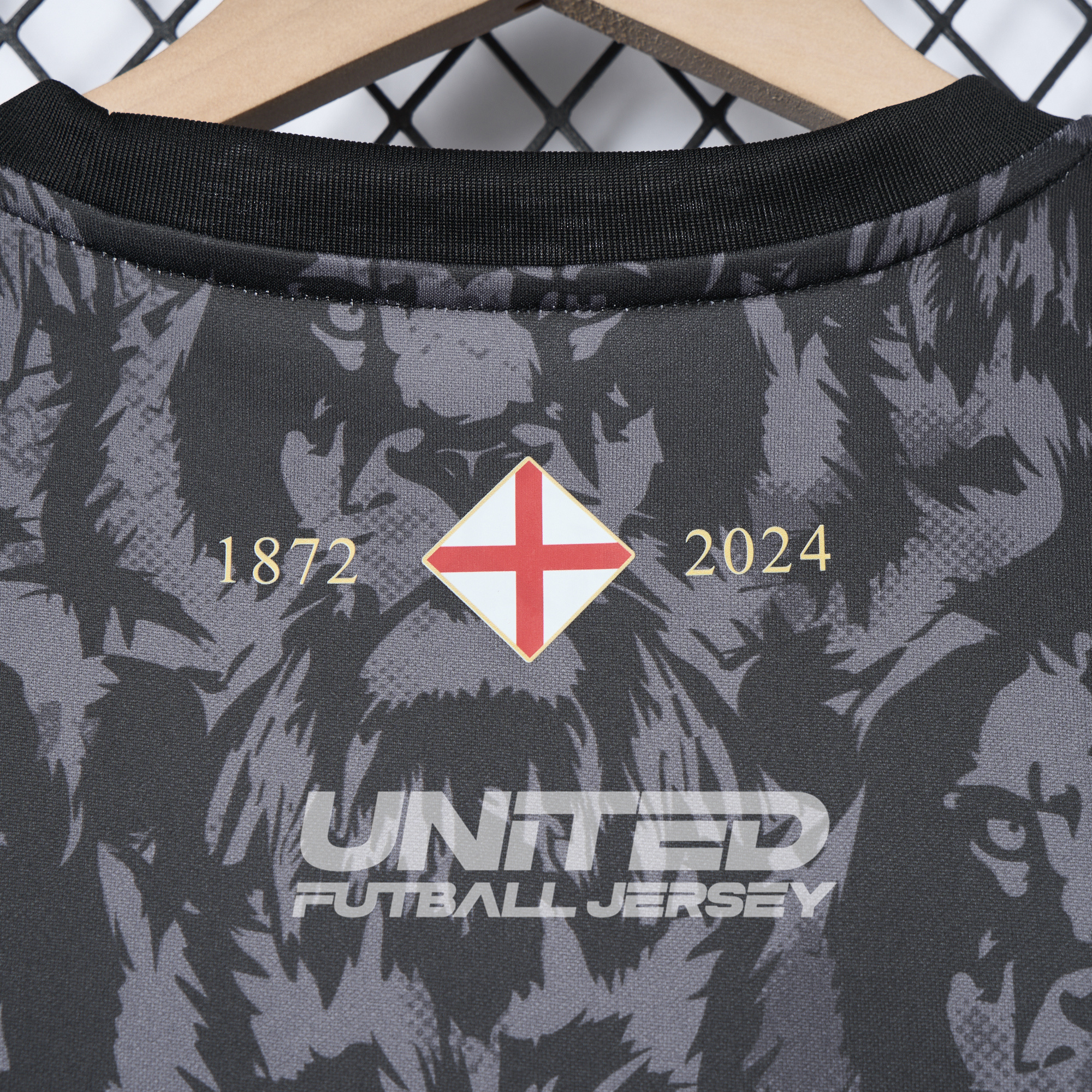 foot-England 2024 Black The Lions Special Edition Jersey - Fans Version