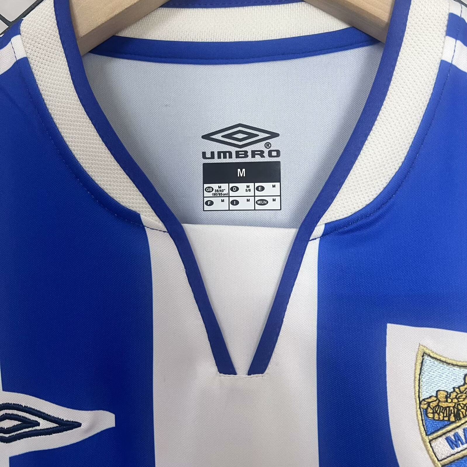 ManixJersey.com | Retro Málaga 2005-06 Home Jersey -Customize Name, Number and Patch | Worldwide Shipping