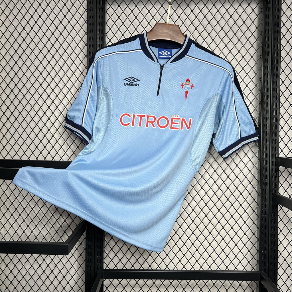 SIUjerseys-Retro Celta Vigo 1999-00 Home Stadium Jersey