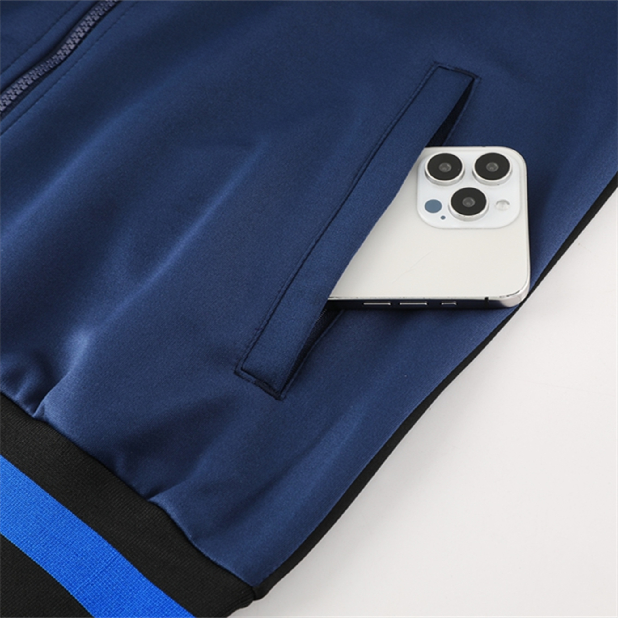 unitedfutballjersey-Inter Milan 24-25 Jacket Training Tracksuit - Deep Blue