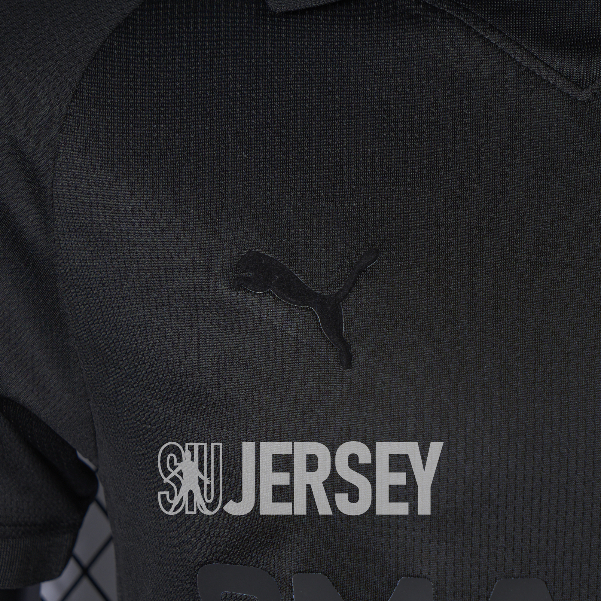 SIUjerseys-Marseille 24-25 125th Anniversary Black Jersey - Player Version