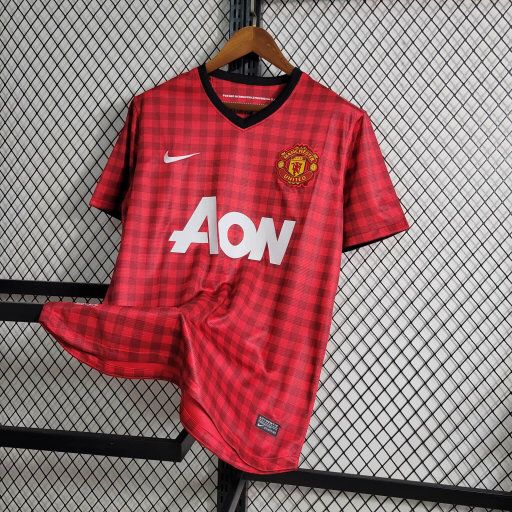 SIUjerseys-Retro Manchester United 12-13 Home Stadium Jersey