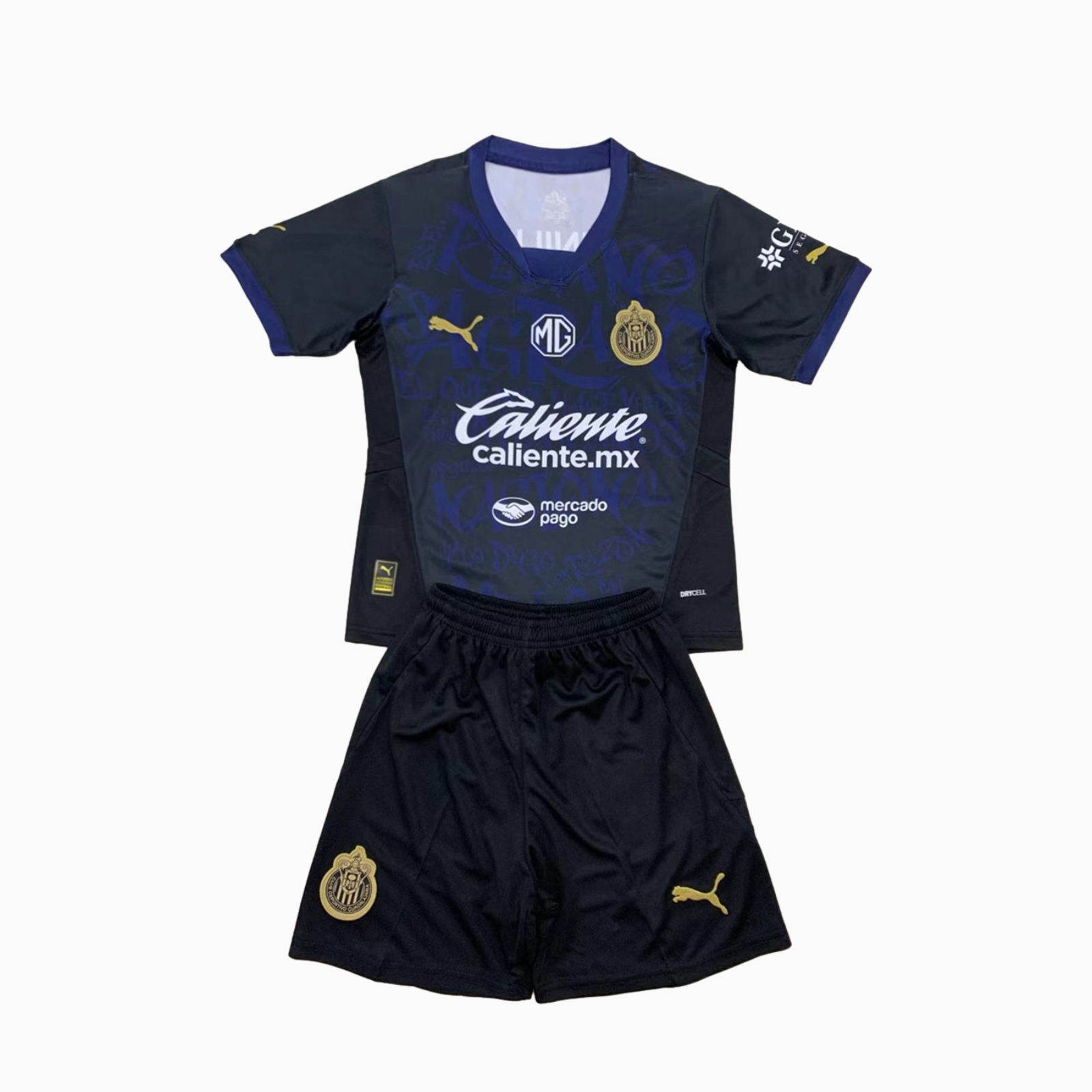 JerseysGala.com | Chivas de Guadalajara 24-25 Third Kids Kit -Customize Name, Number and Patch | Worldwide Shipping