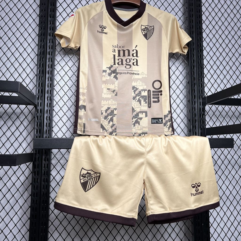 JerseysGala.com | Malaga 24-25 Third Kids Kit -Customize Name, Number and Patch | Worldwide Shipping
