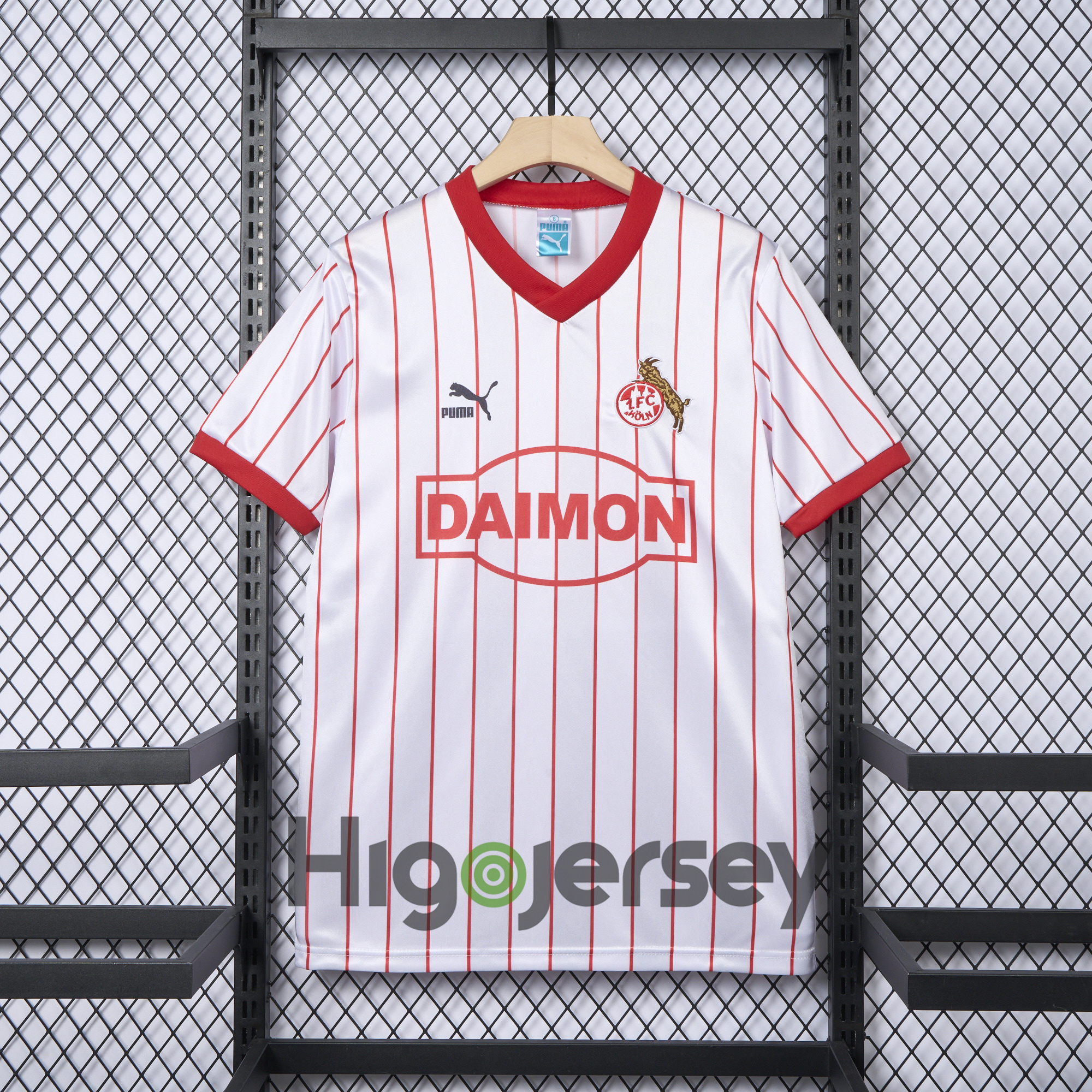Higojerseys-Retro 1. FC Köln 1985-86 Home Jersey