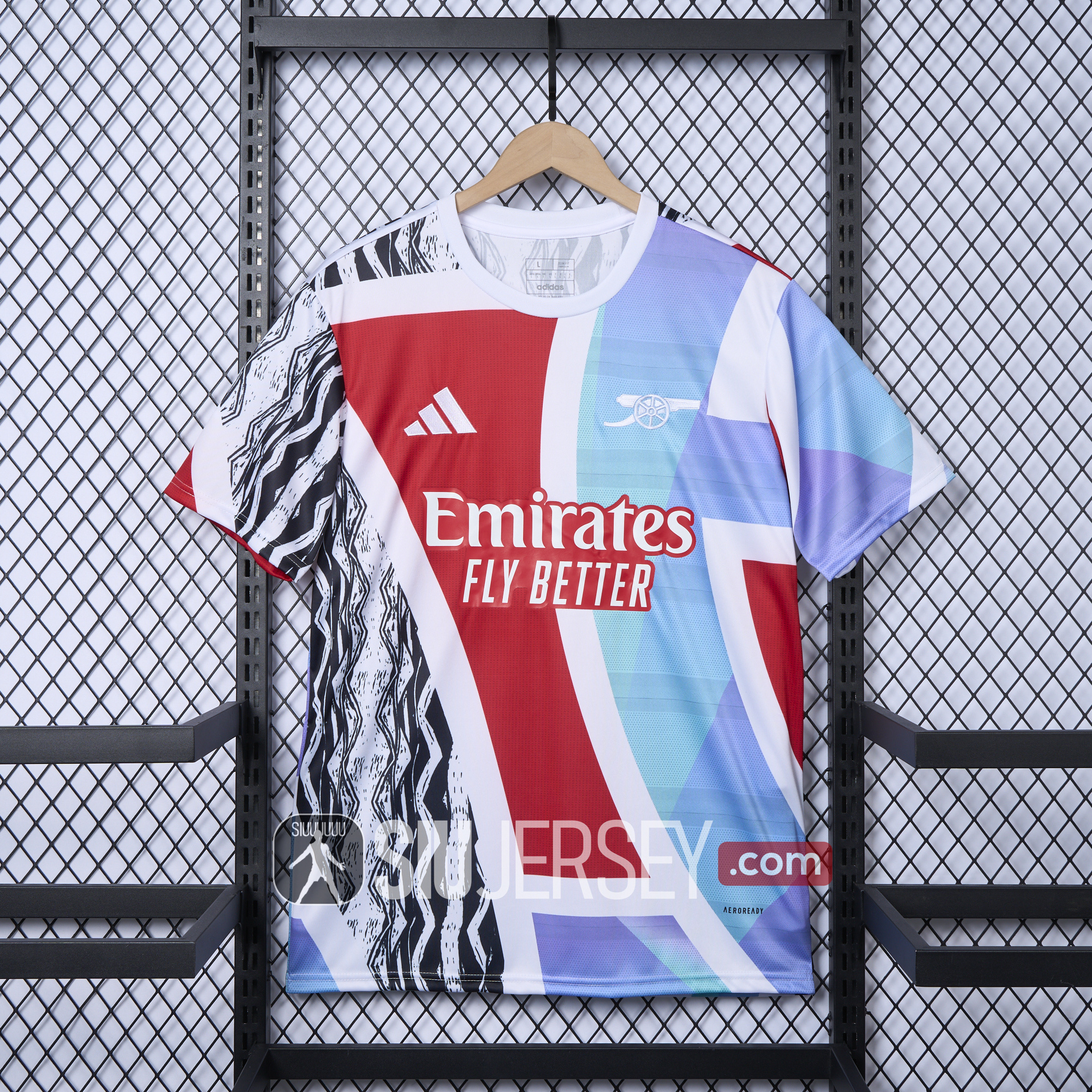 UltraTrikot-Arsenal 24-25 Pre-Match Training Jersey - Fans Version