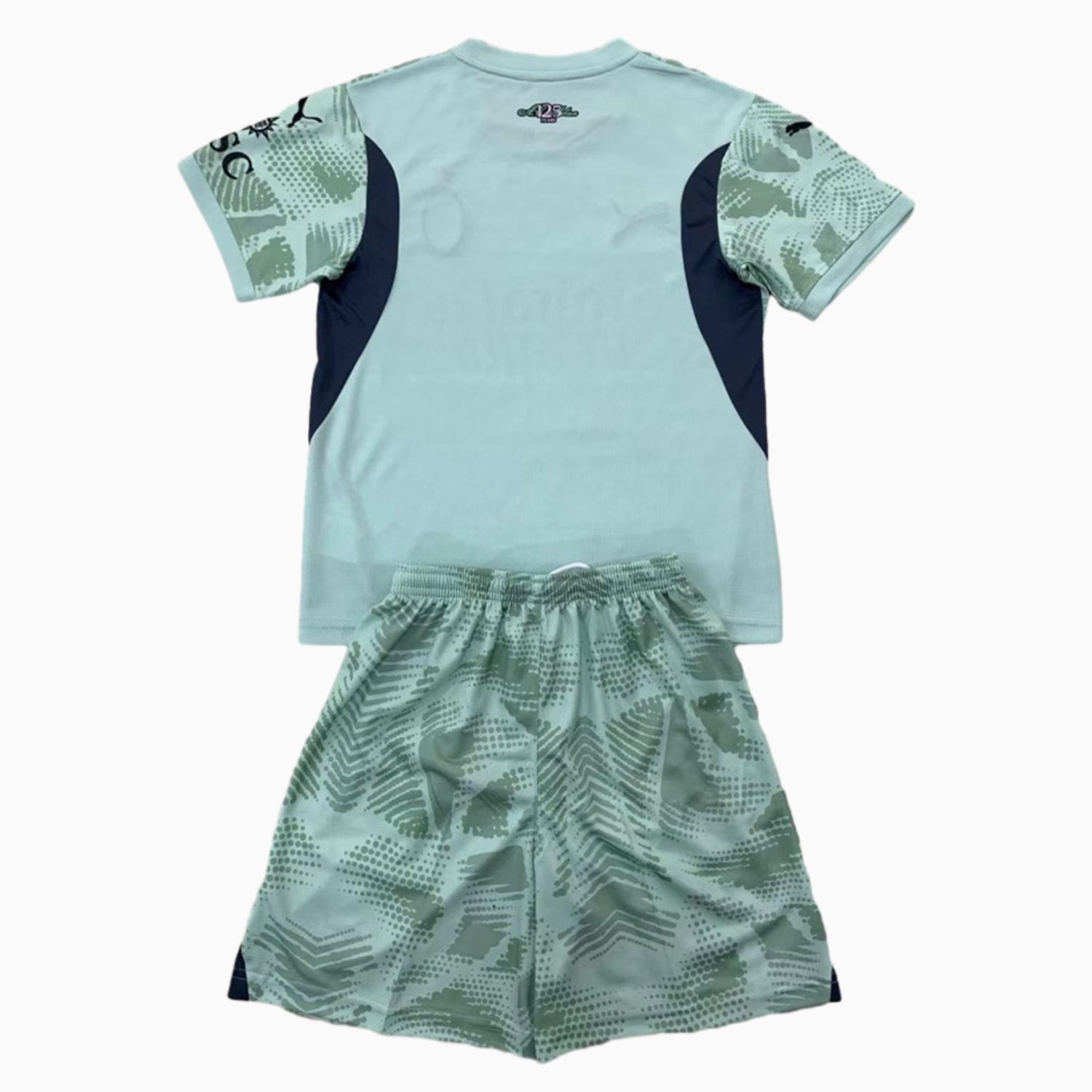 SIUjerseys-AC Milan 24-25 Green Goalkeeper Kids Kit