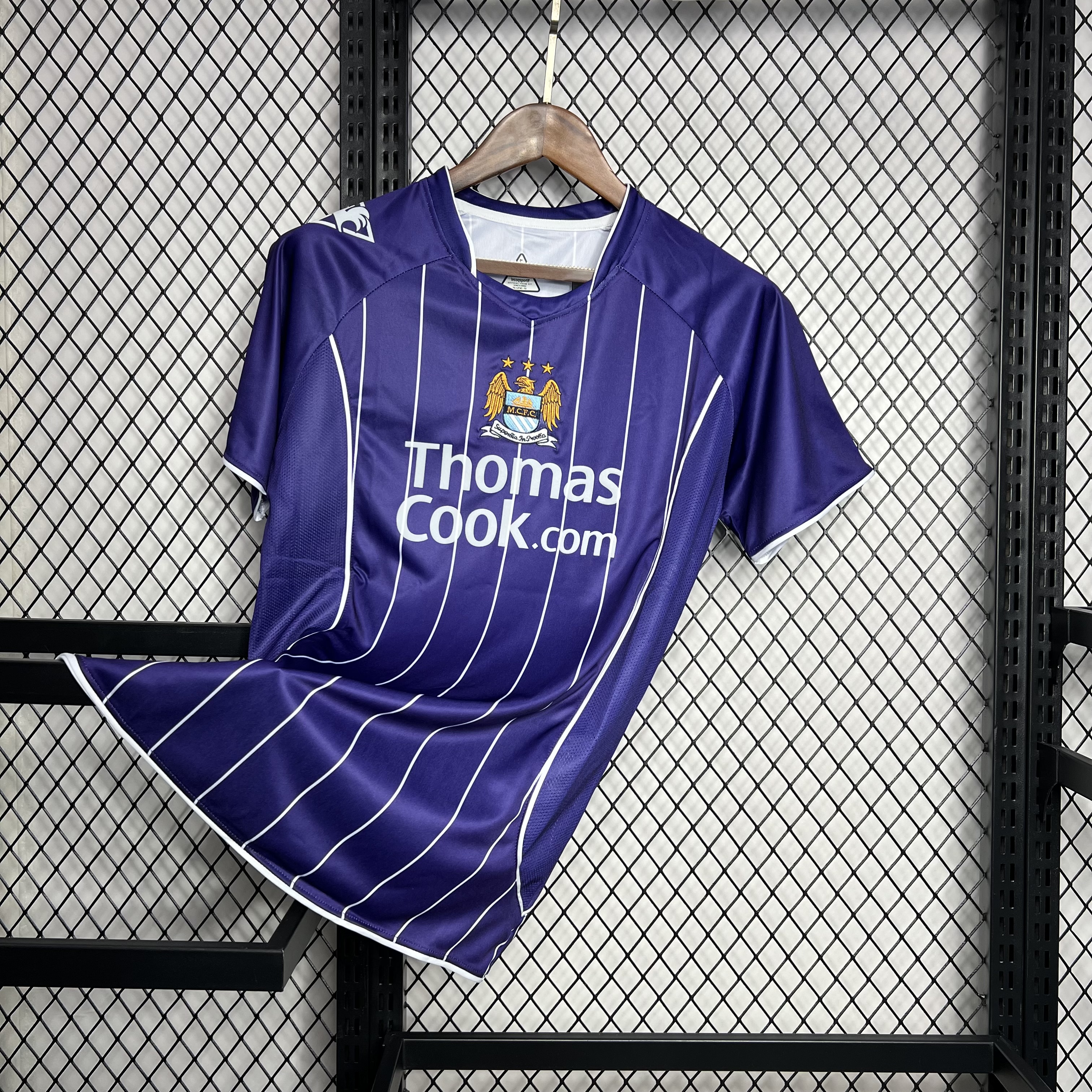SIUjerseys-Retro Manchester City 2007-08 Away Jersey
