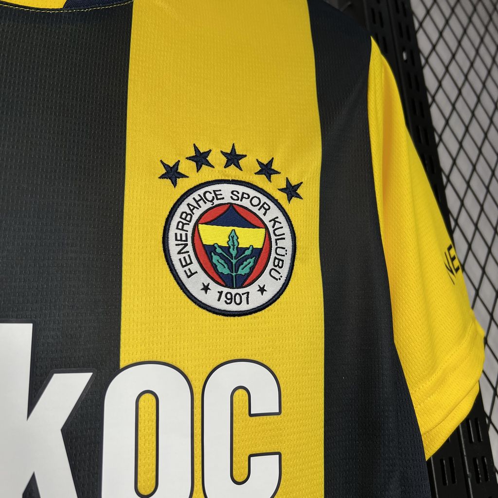 ManixJersey.com | Fenerbahce 24-25 Home Stadium Jersey - Fans Version -Customize Name, Number and Patch | Worldwide Shipping