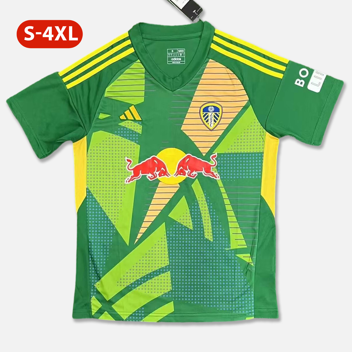 ManixJersey.com | Leeds United 24-25 Green Goalkeeper Jersey - Fans Version -Customize Name, Number and Patch | Worldwide Shipping