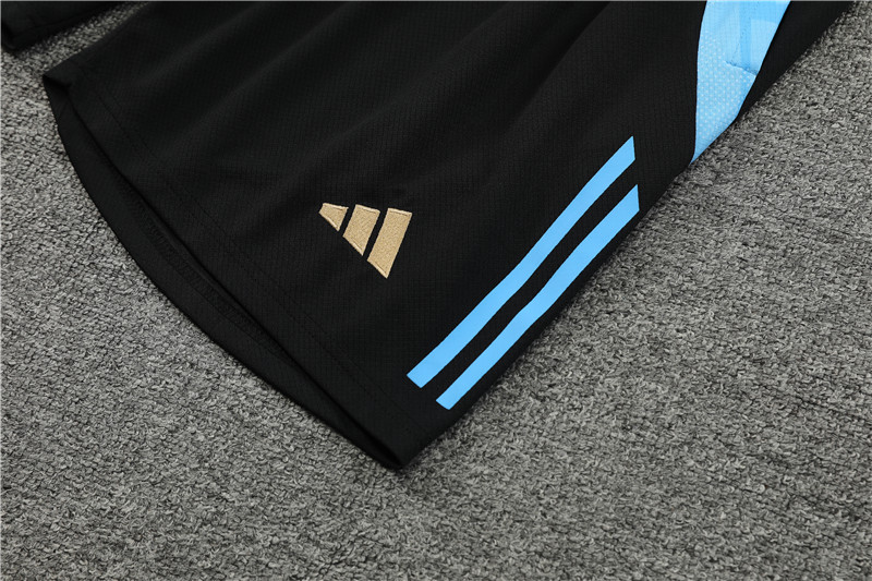 ManixJersey.com | Argentina 2024 Short-Sleeve Training Set - Gold -Customize Name, Number and Patch | Worldwide Shipping