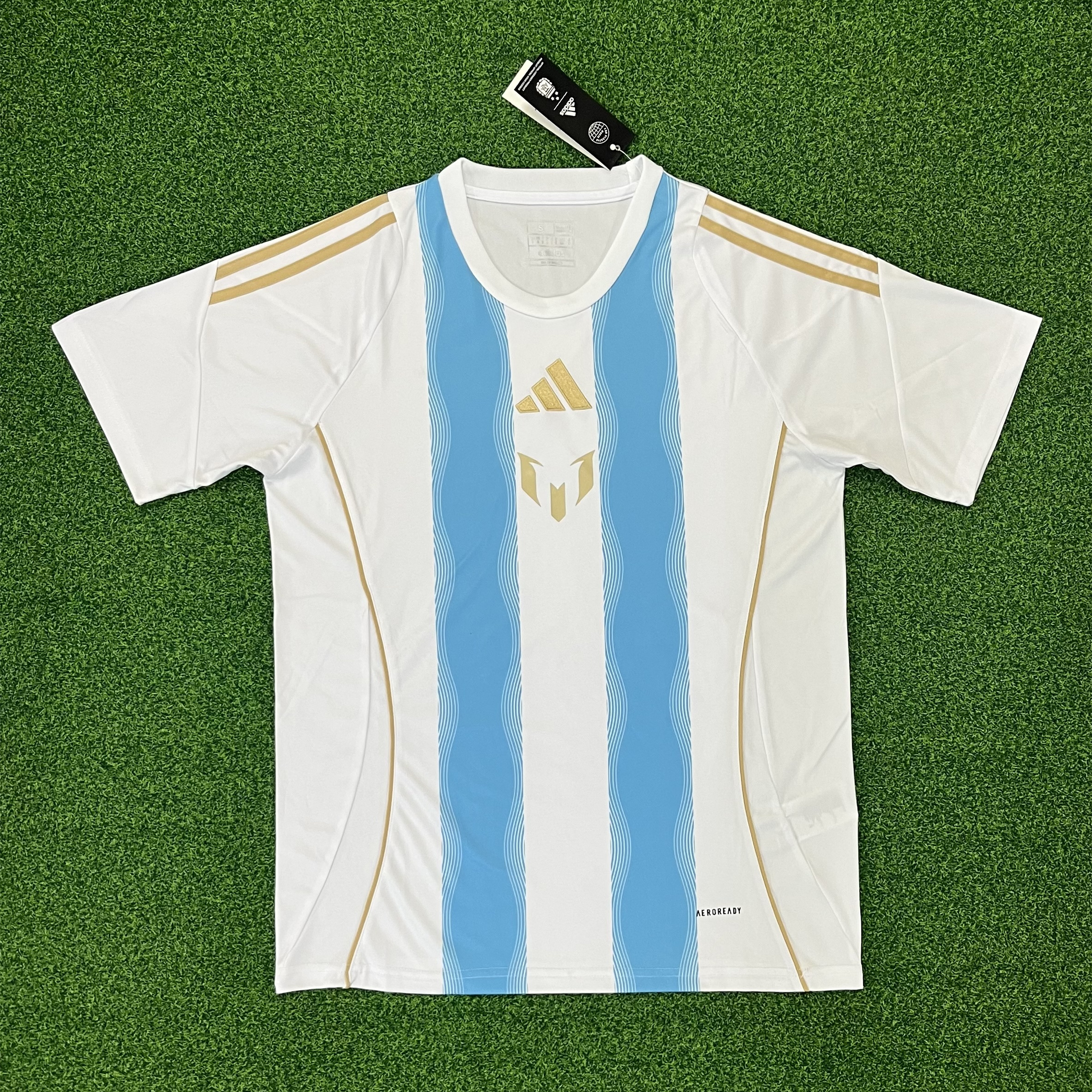 Higojerseys-M-E-.S-S-I Street Training Jersey - White - INT M.A.M