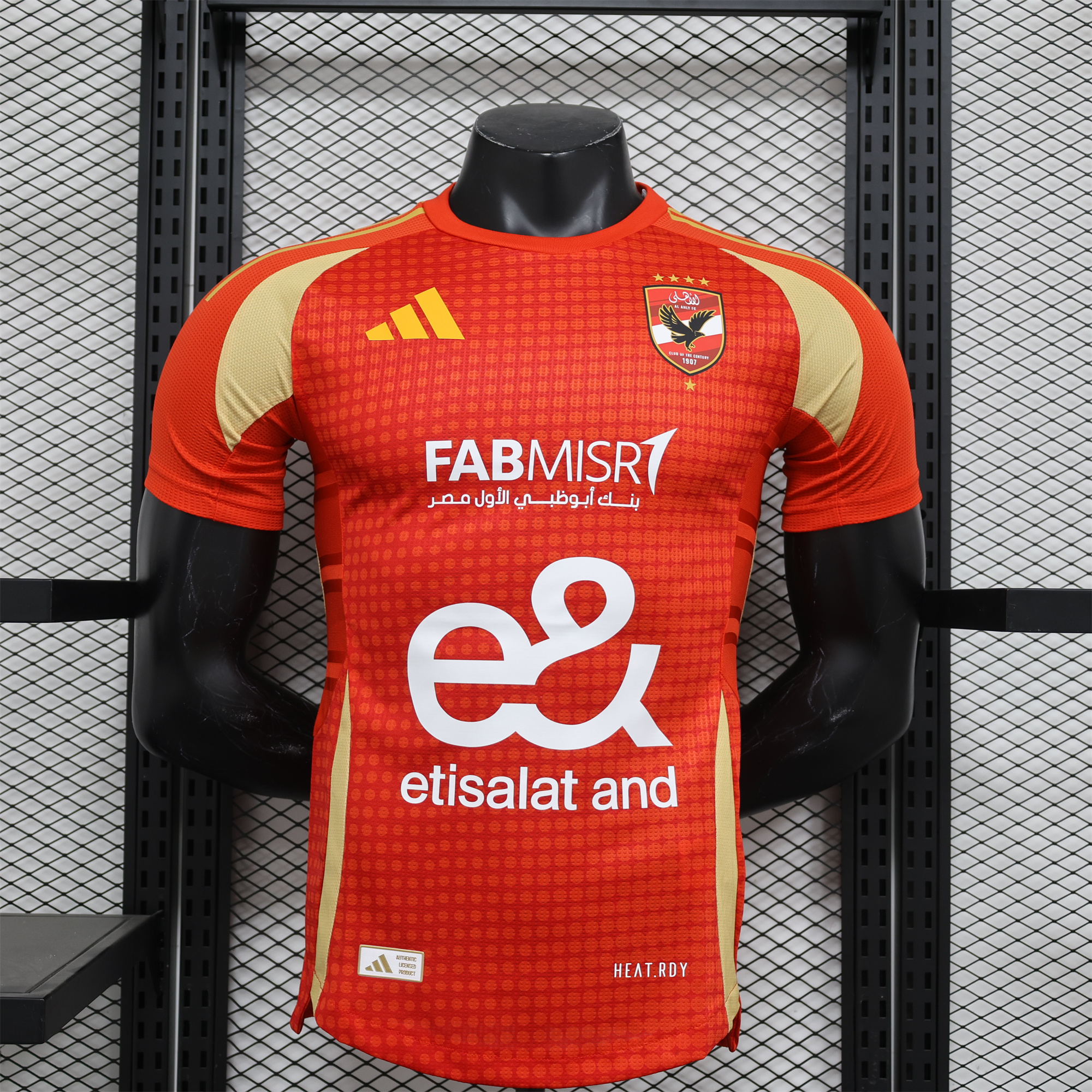 ManixJersey.com | Al Ahly SC 24-25 Home Jersey - Player Version -Customize Name, Number and Patch | Worldwide Shipping