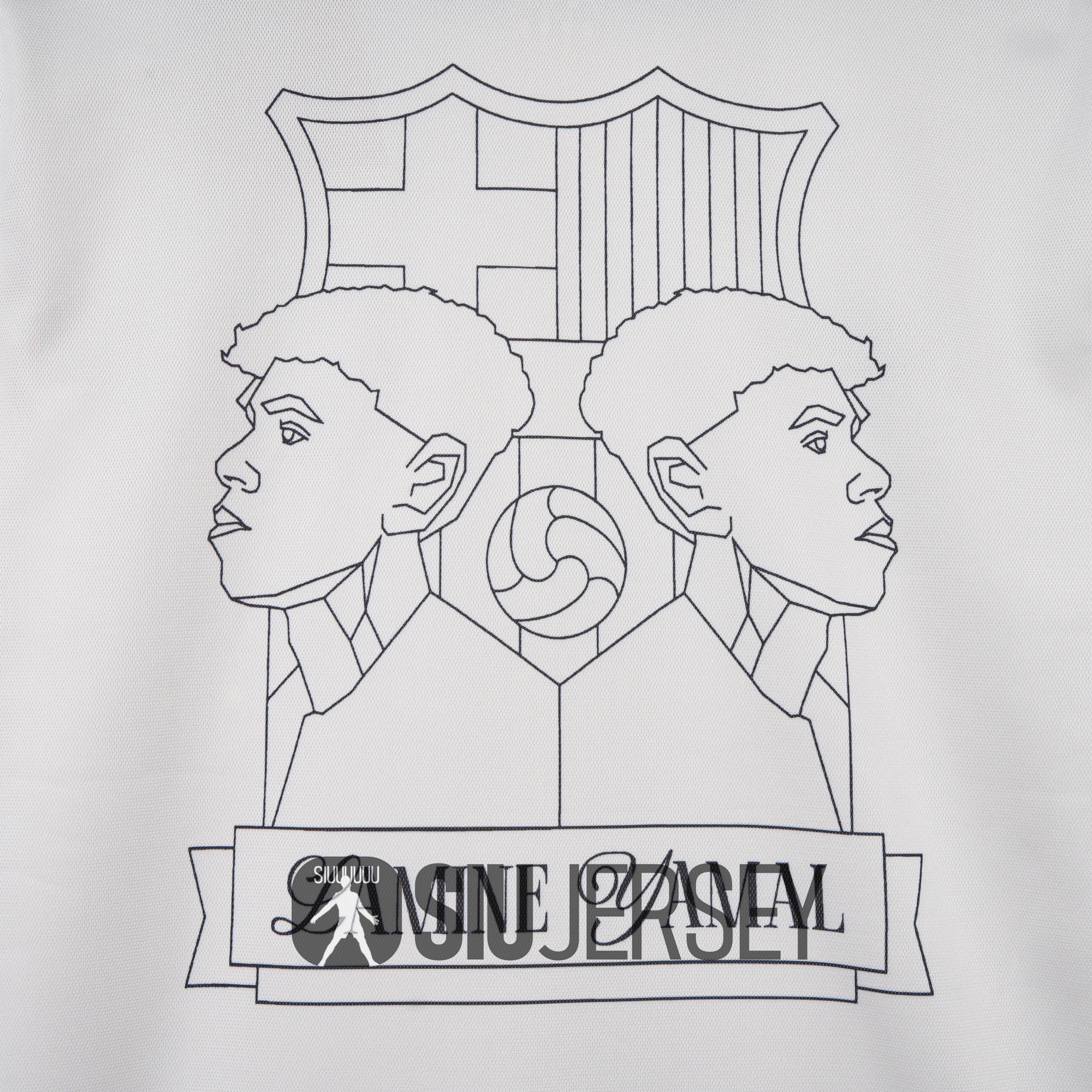 UltraTrikot-Barcelona 24-25 Yamal Anniversary White Jersey - Fans Version