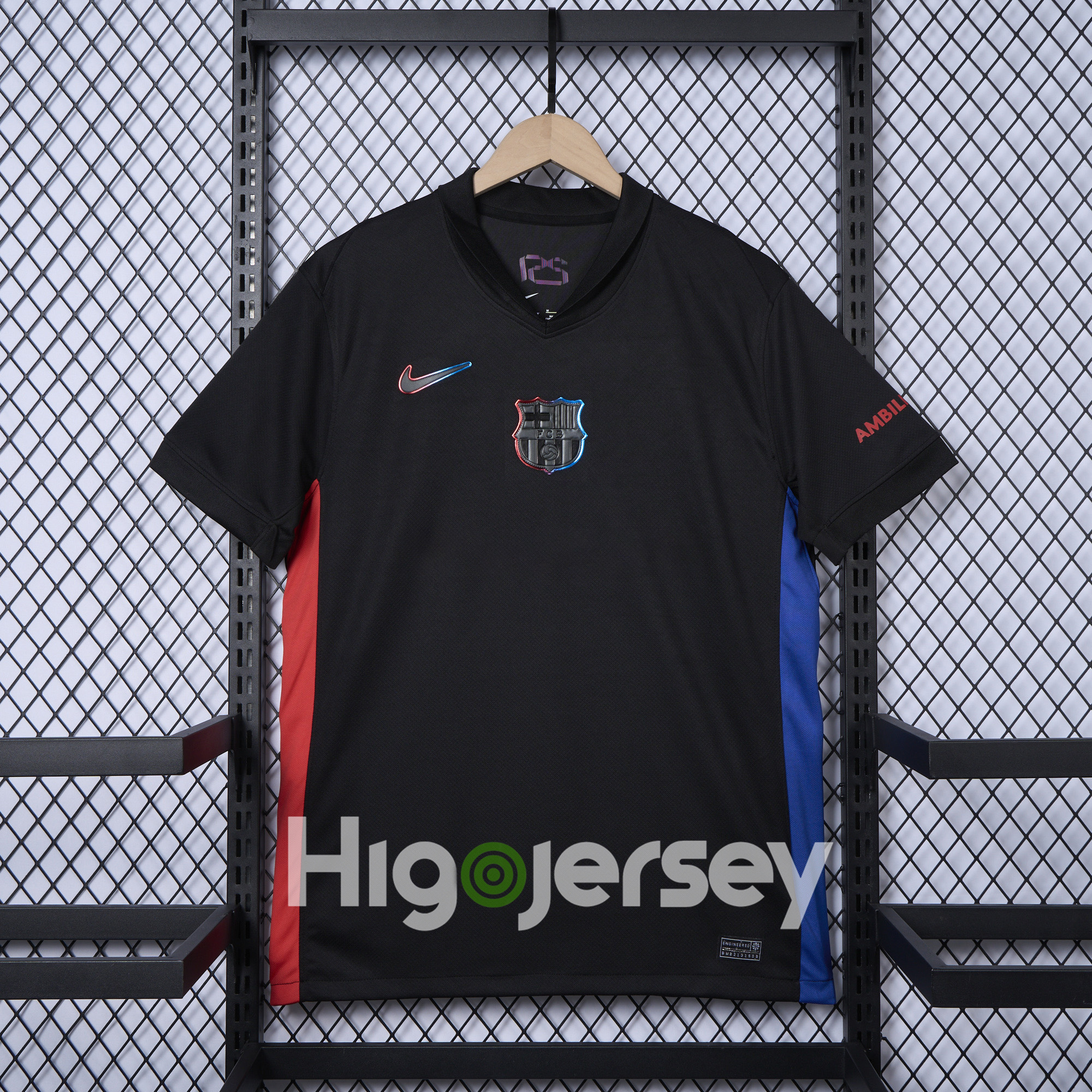 Higojerseys-Barcelona 24-25 Away Unsponsored Jersey - Fans Version