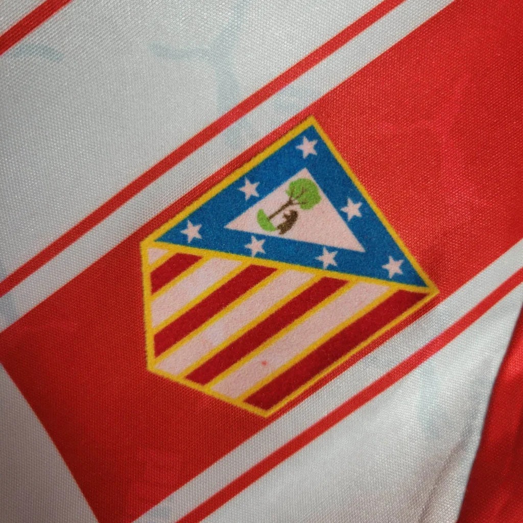 foot-Retro Atletico Madrid 1994-95 Home Stadium Jersey