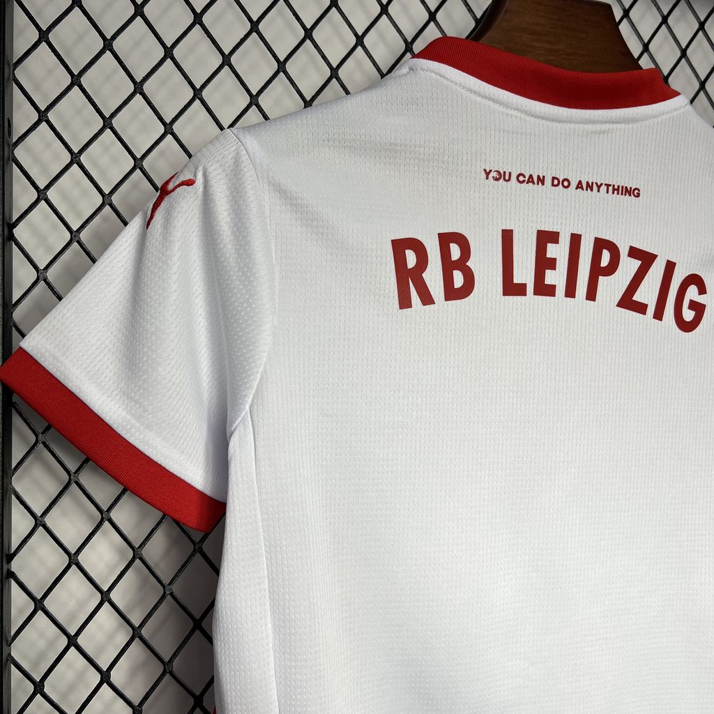 SIUjerseys-RB Leipzig 24-25 Home Stadium Kids Kit