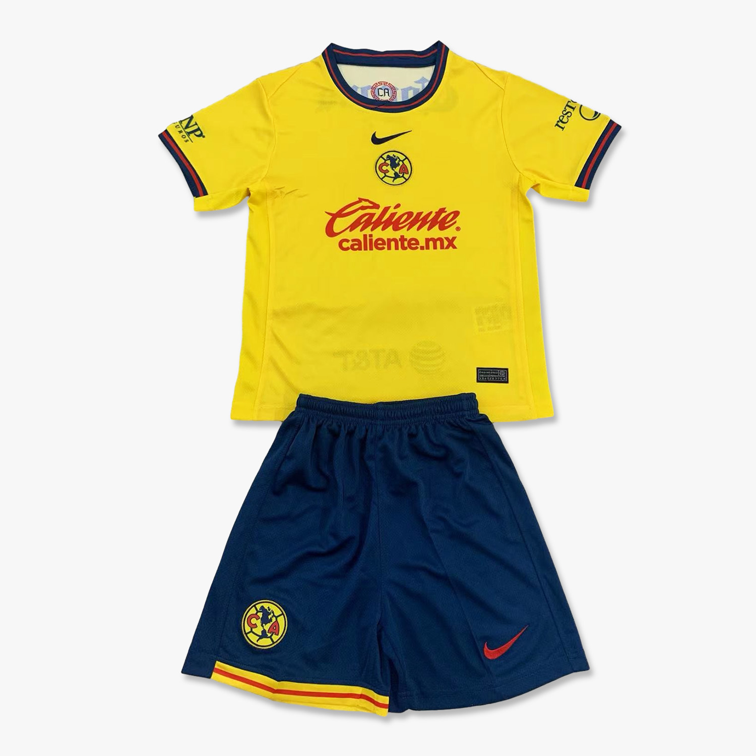 JerseysGala.com | América 24-25 Home Stadium Kids Kit -Customize Name, Number and Patch | Worldwide Shipping