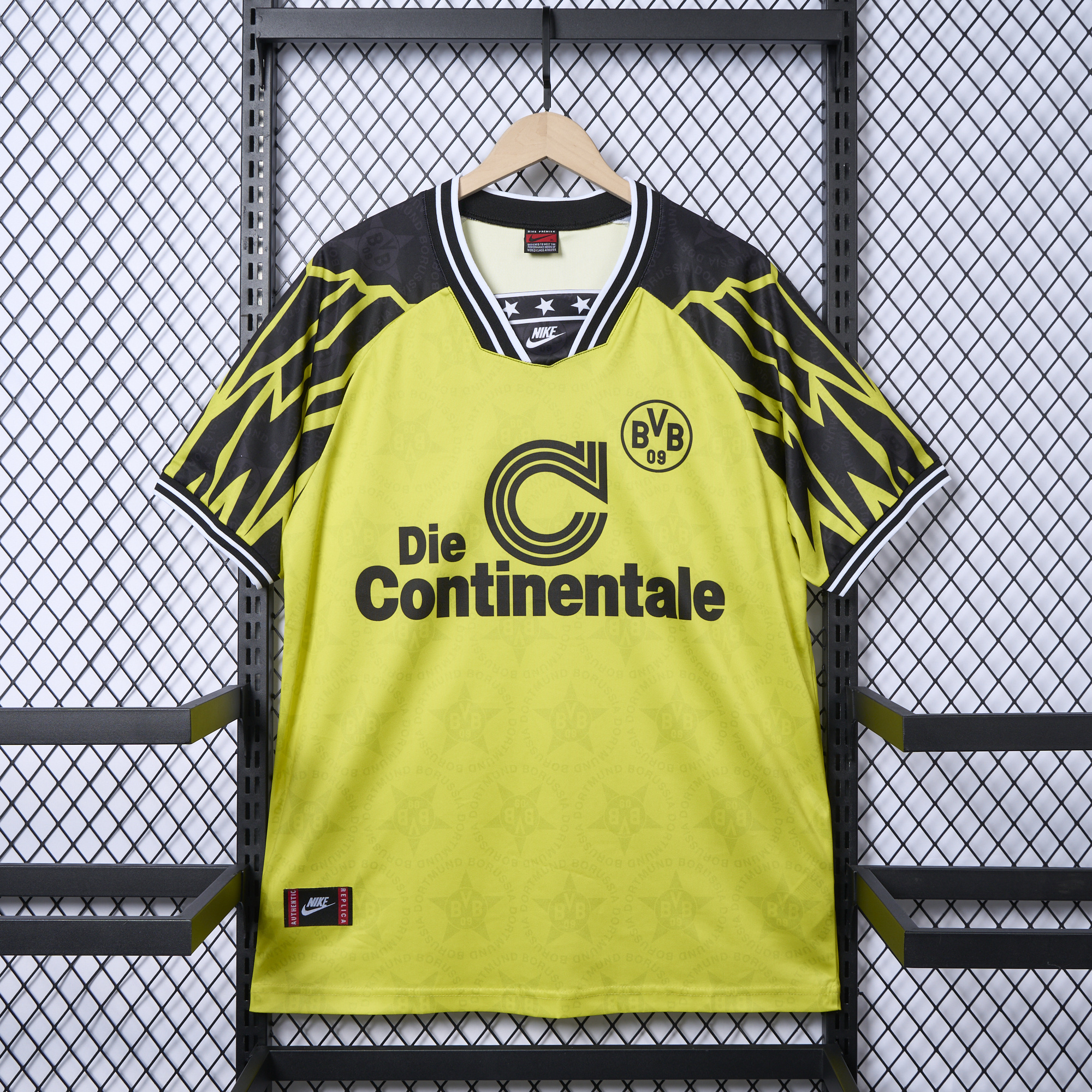 SIUjerseys-Dortmund Retro 94-95 Home Shirt