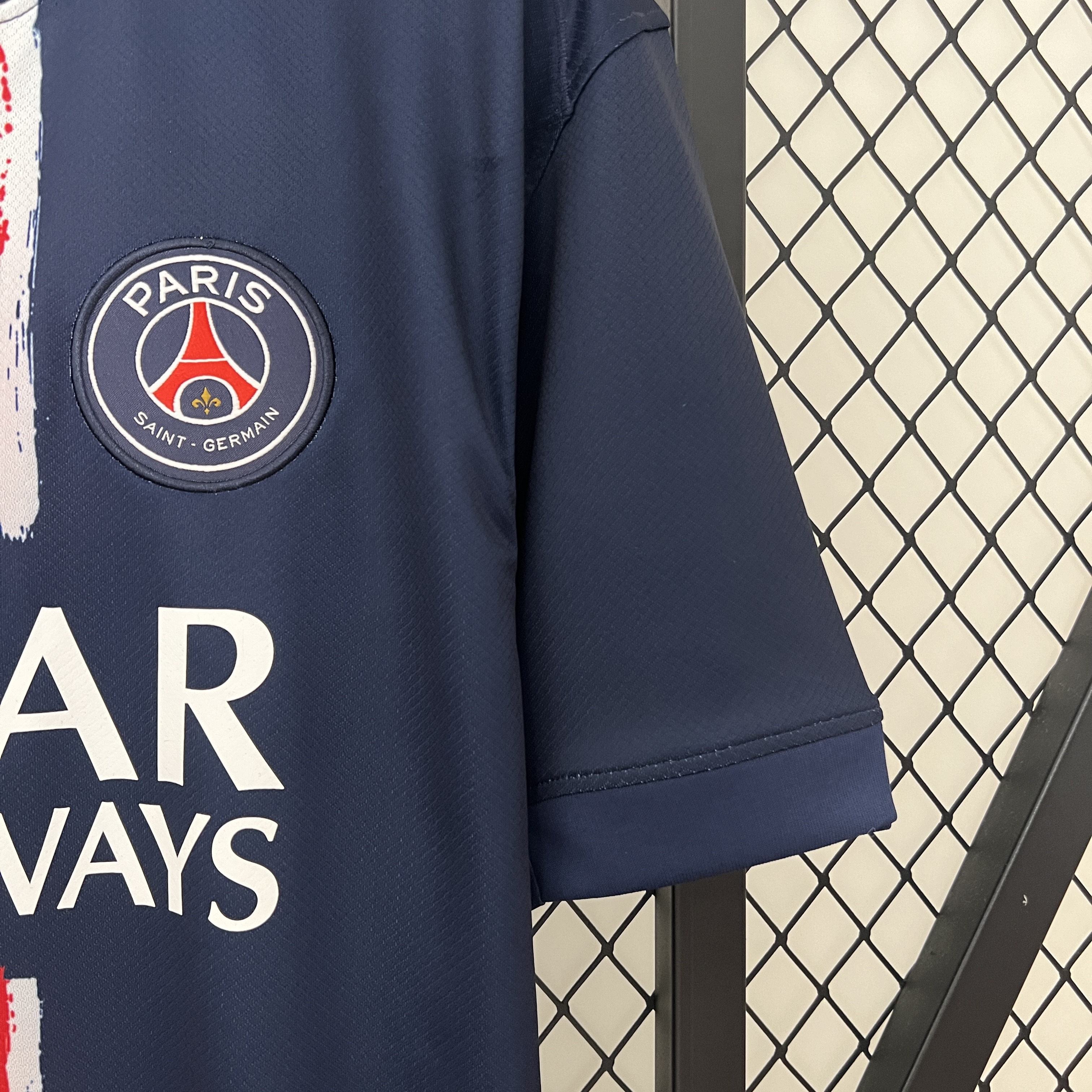 JerseysGala.com | Paris Saint-Germain PSG 24-25 Home Stadium Jersey - Fans Version -Customize Name, Number and Patch | Worldwide Shipping