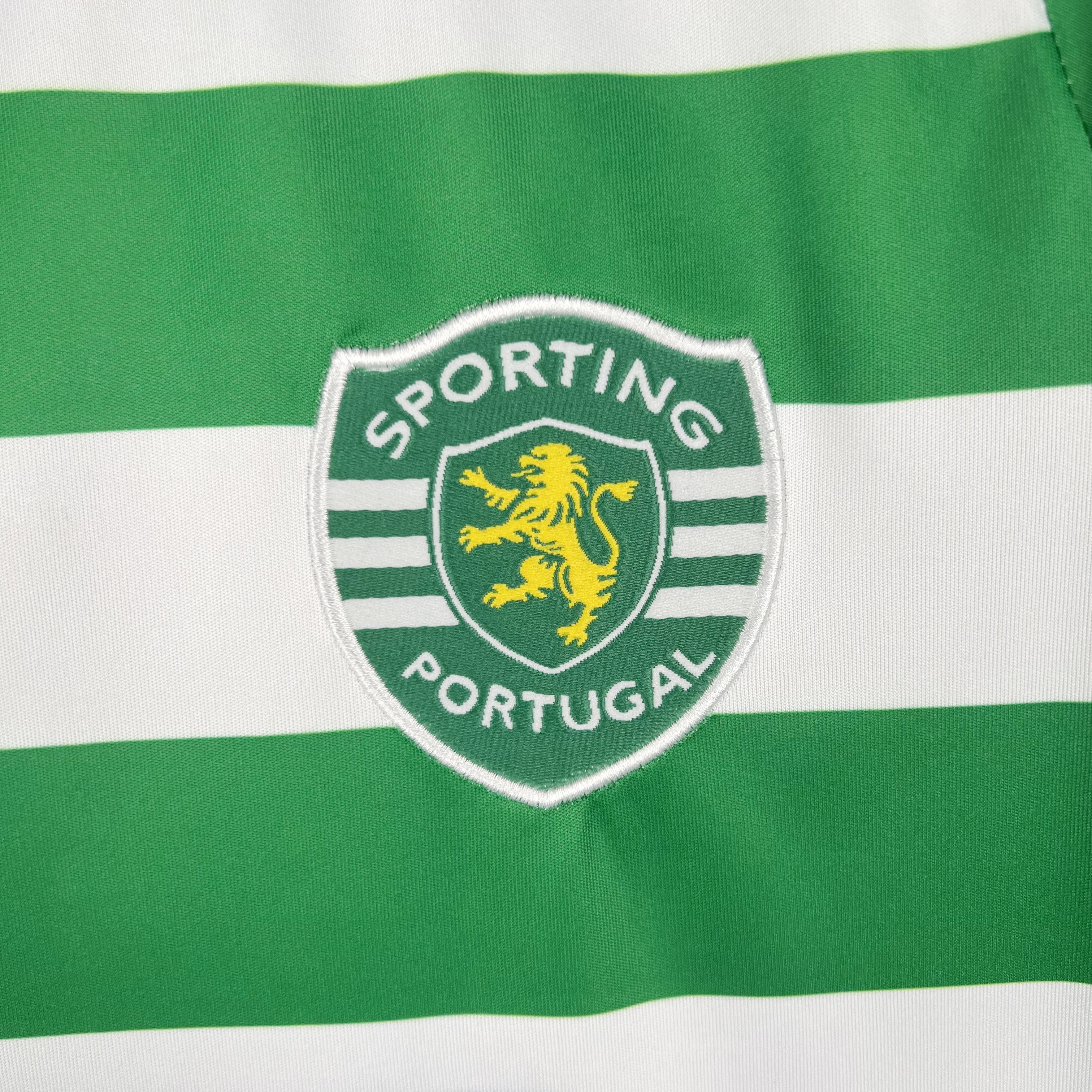 ManixJersey.com | Retro Sporting CP 03-04 Home Stadium Jersey -Customize Name, Number and Patch | Worldwide Shipping