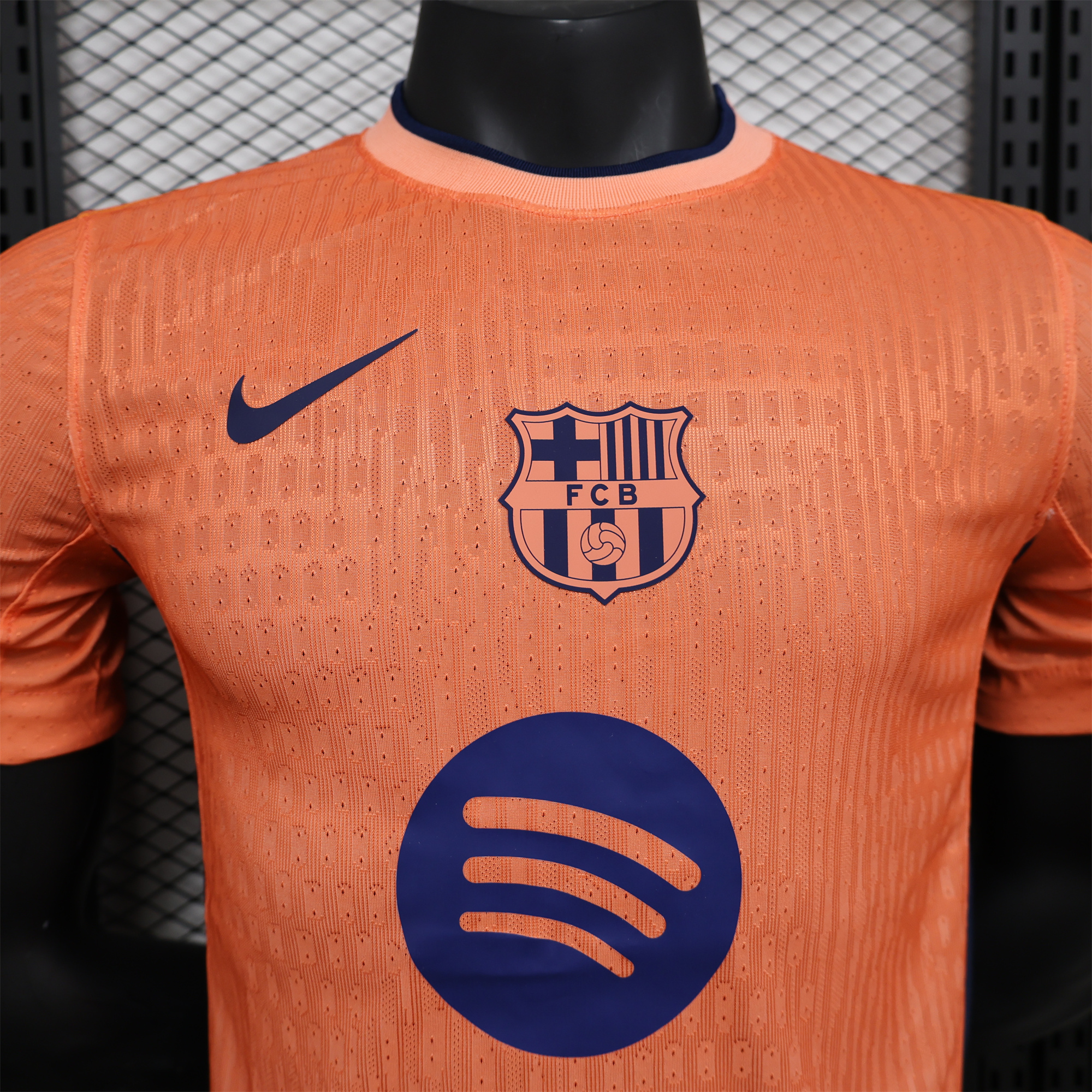SIUjerseys-Barcelona 24-25 Orange Special Edition Jersey - Player Version