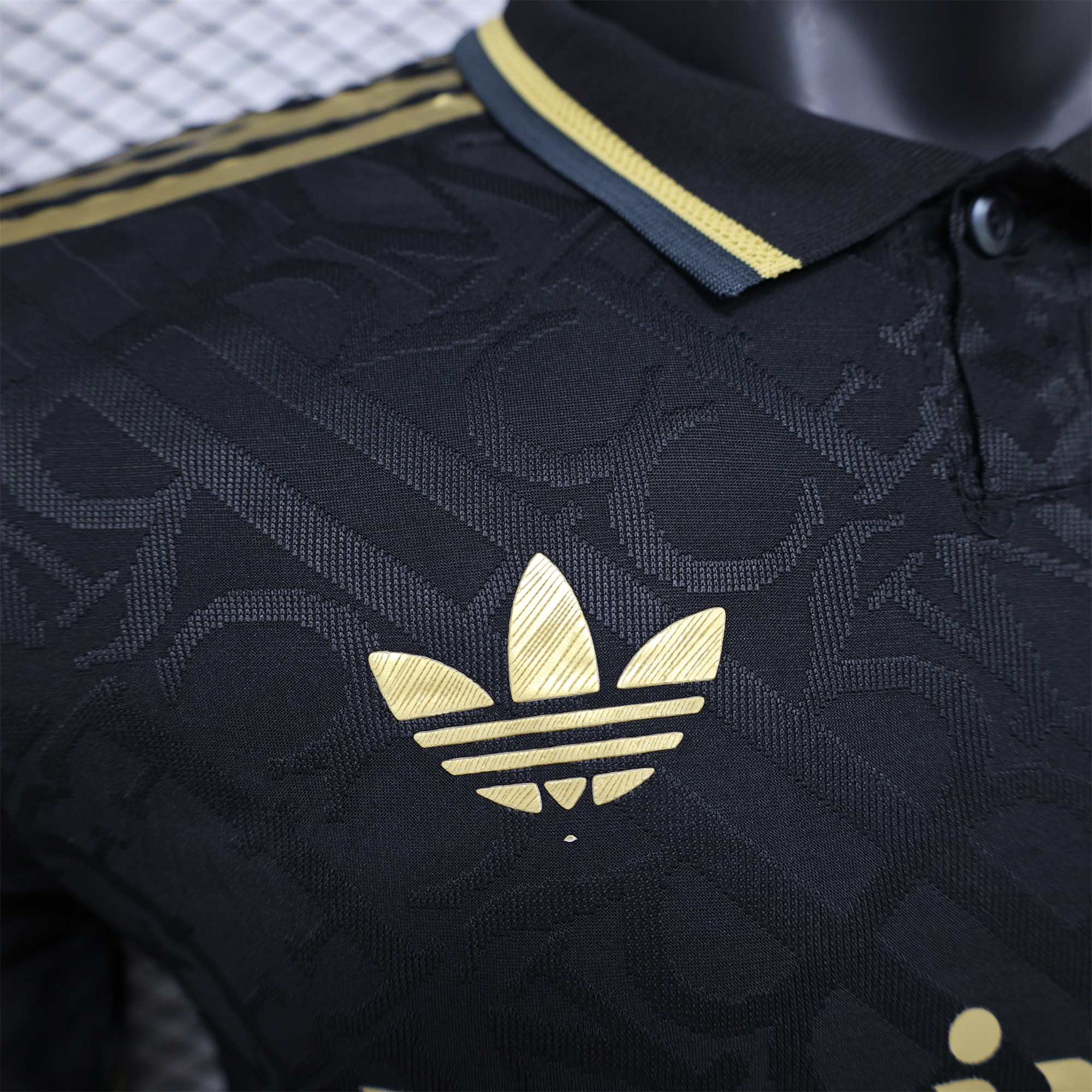 JerseysGala.com | Real Madrid 24-25 Black Gold Special Edition Jersey - Player Version -Customize Name, Number and Patch | Worldwide Shipping